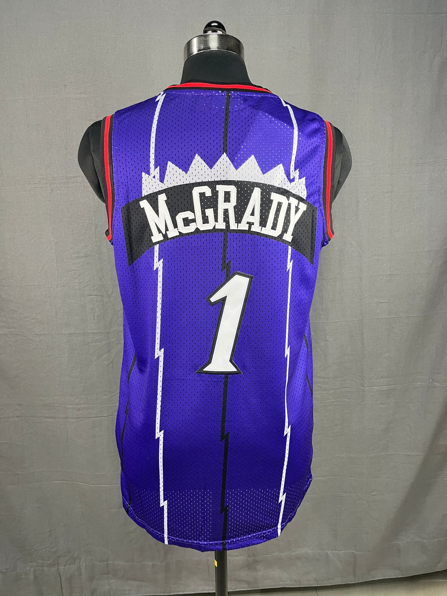 McGrady 1 Toronto Raptors Purple NBA JERSEY