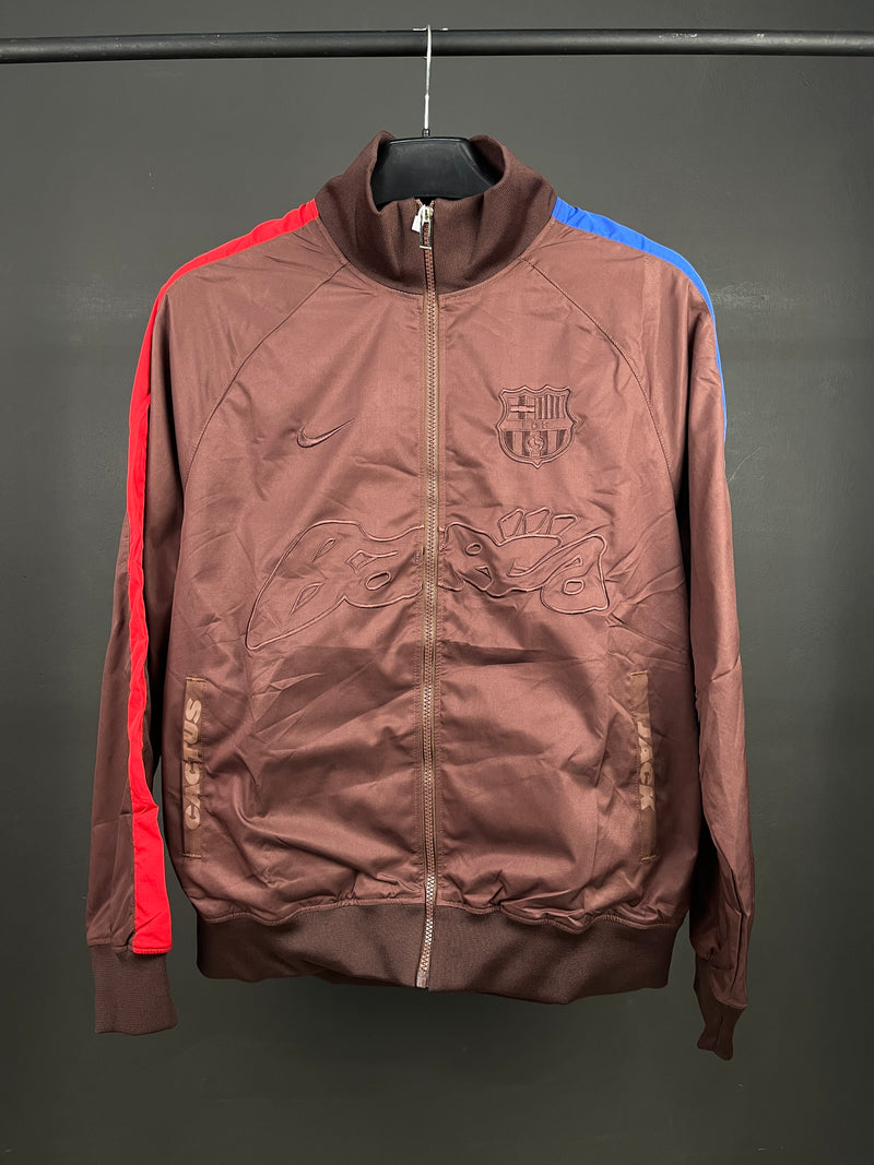 Barcelona Brown Cactus Jack Windbreaker Jacket