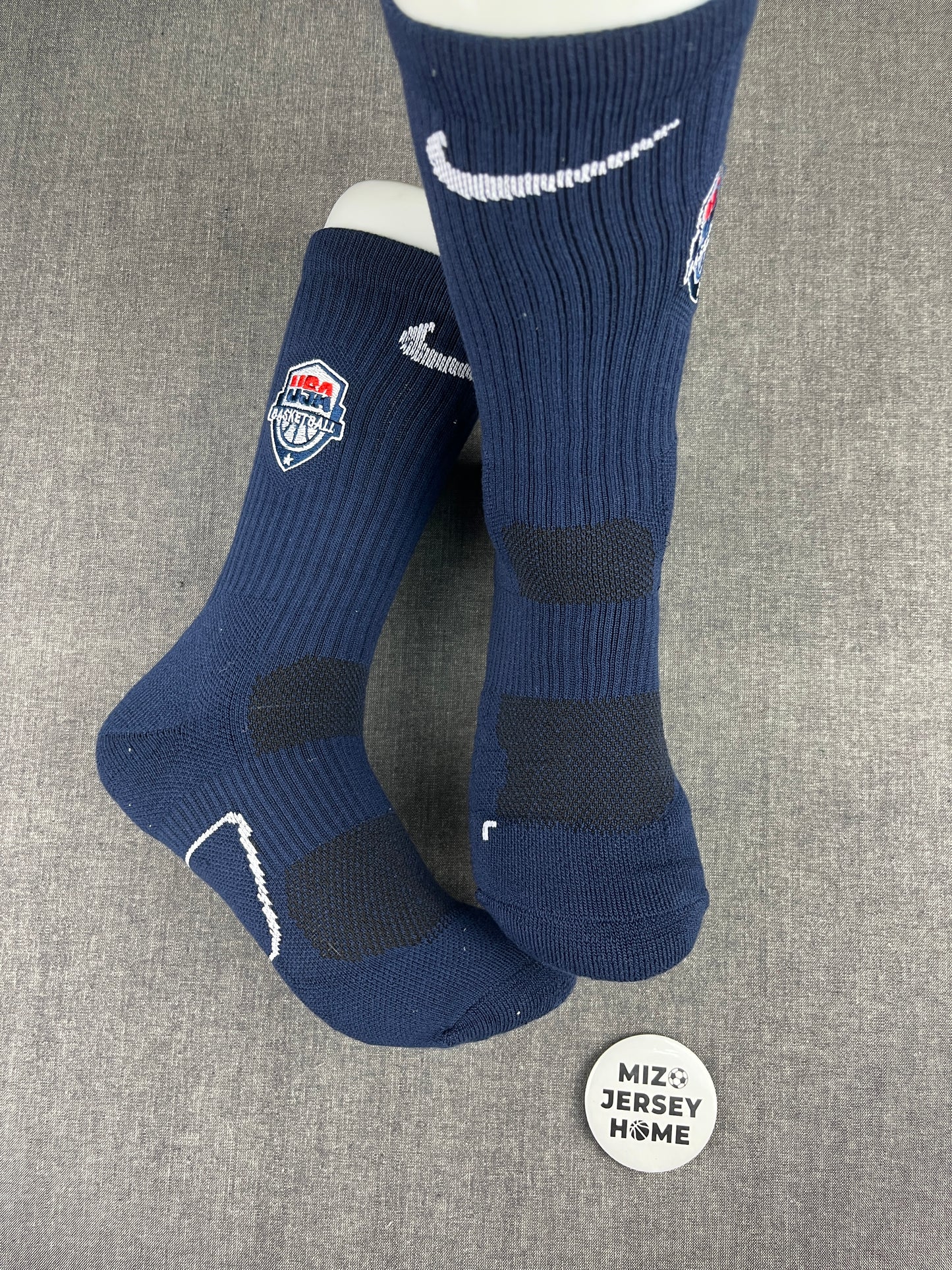 NBA Nike USA Navy Crew Socks