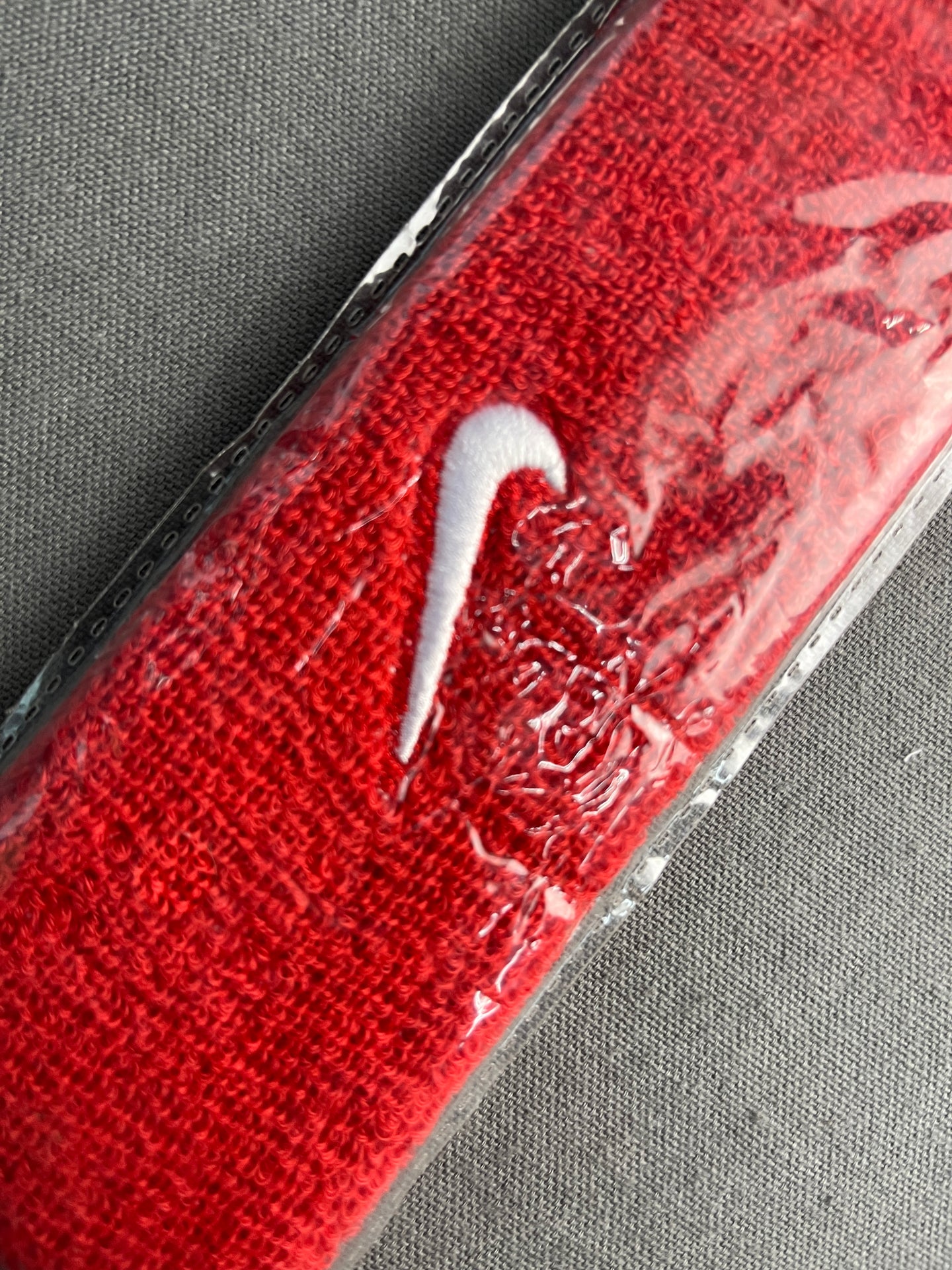 NIKE Red Headband