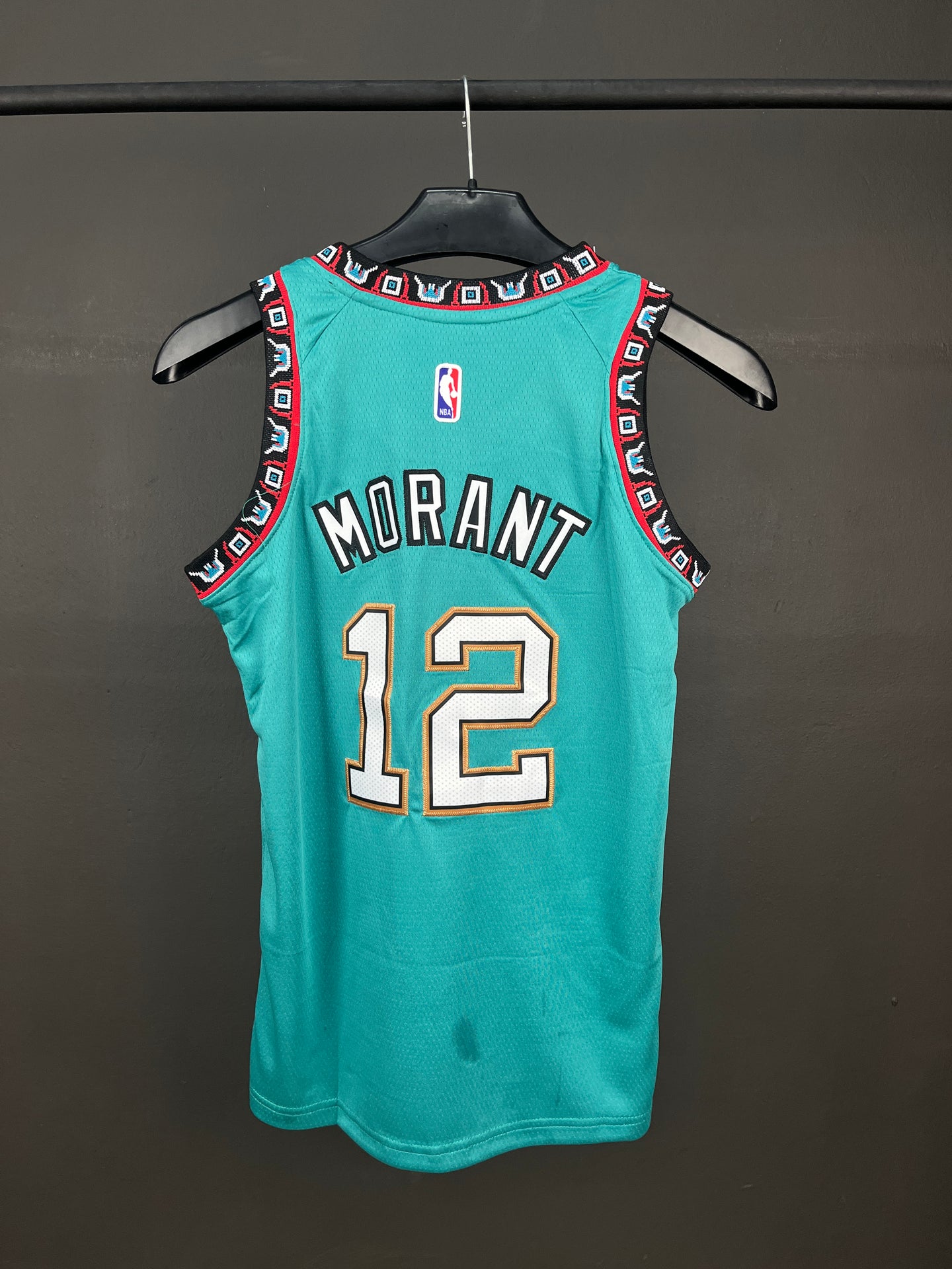 Morant 12 Green Memphis Grizzlies NBA Kids Jersey