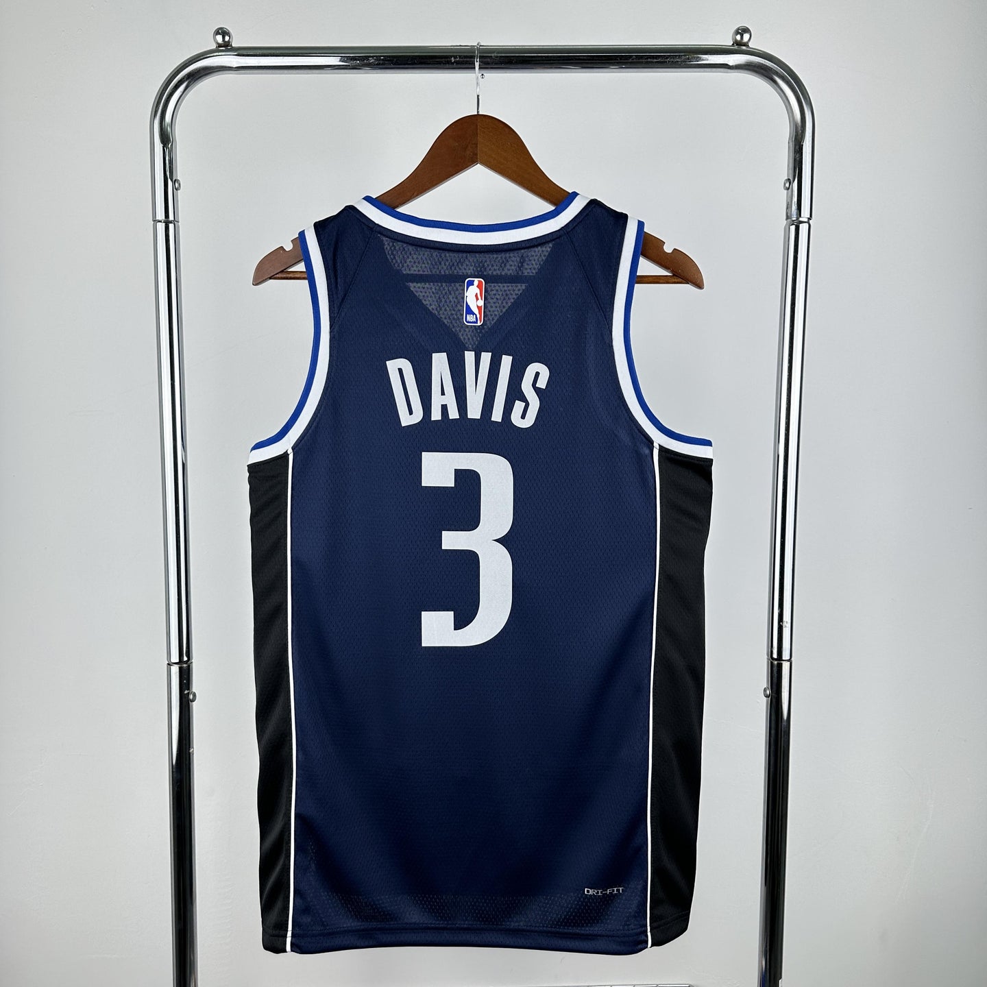 DAVIS 3 Dallas Mavericks Heat Pressed Edition NBA Jersey
