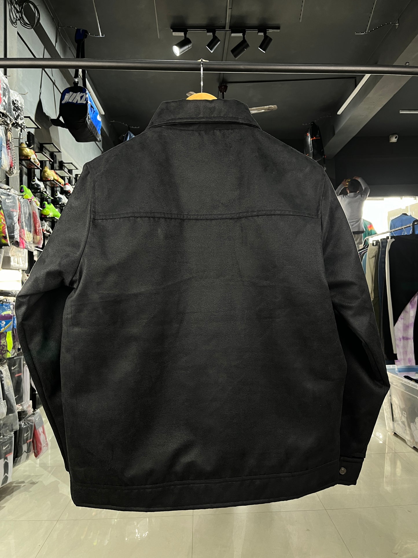 Zara Suede Black Shacket