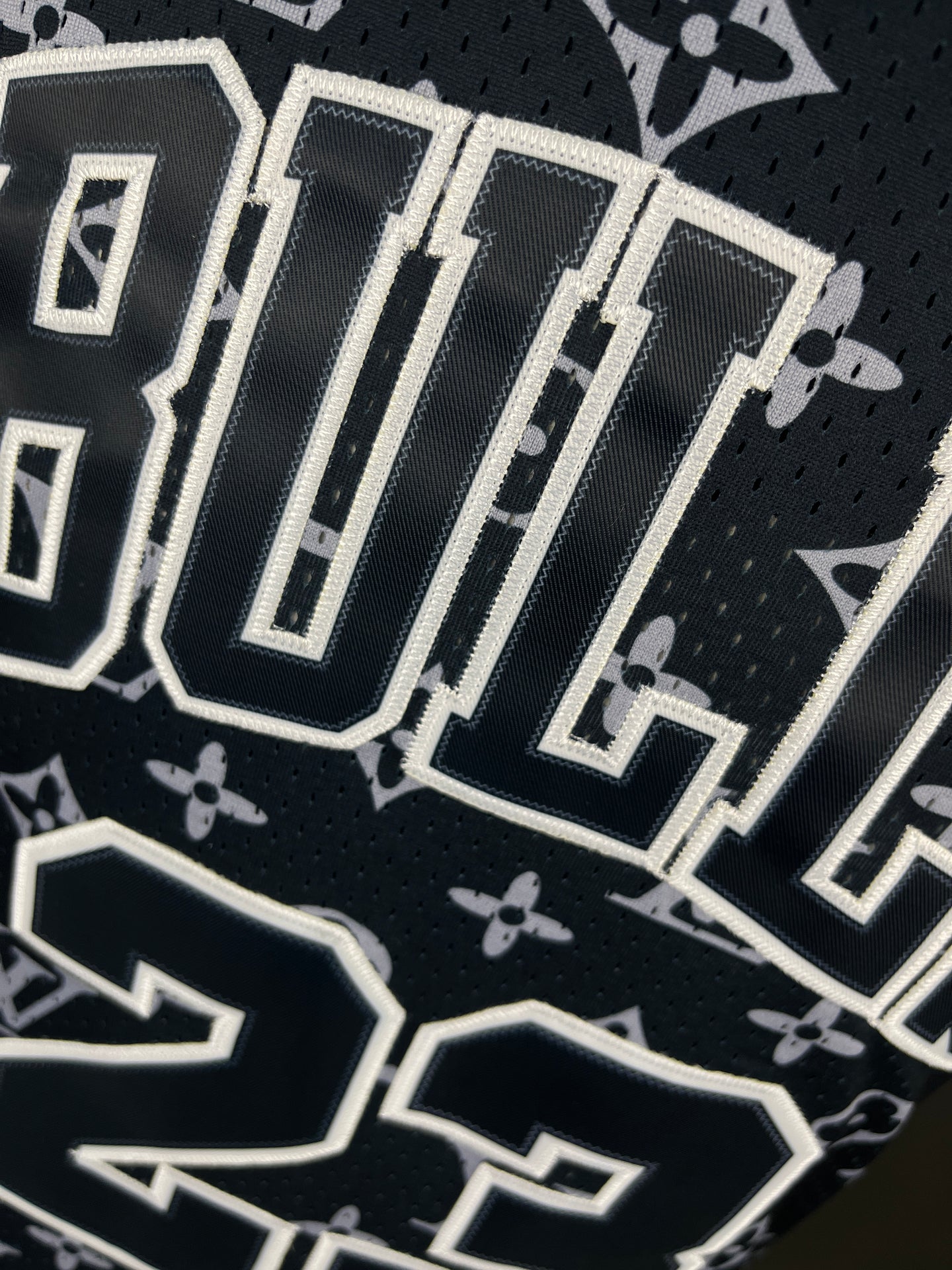 JORDAN 23 Black Chicago Bulls LV NBA Jersey