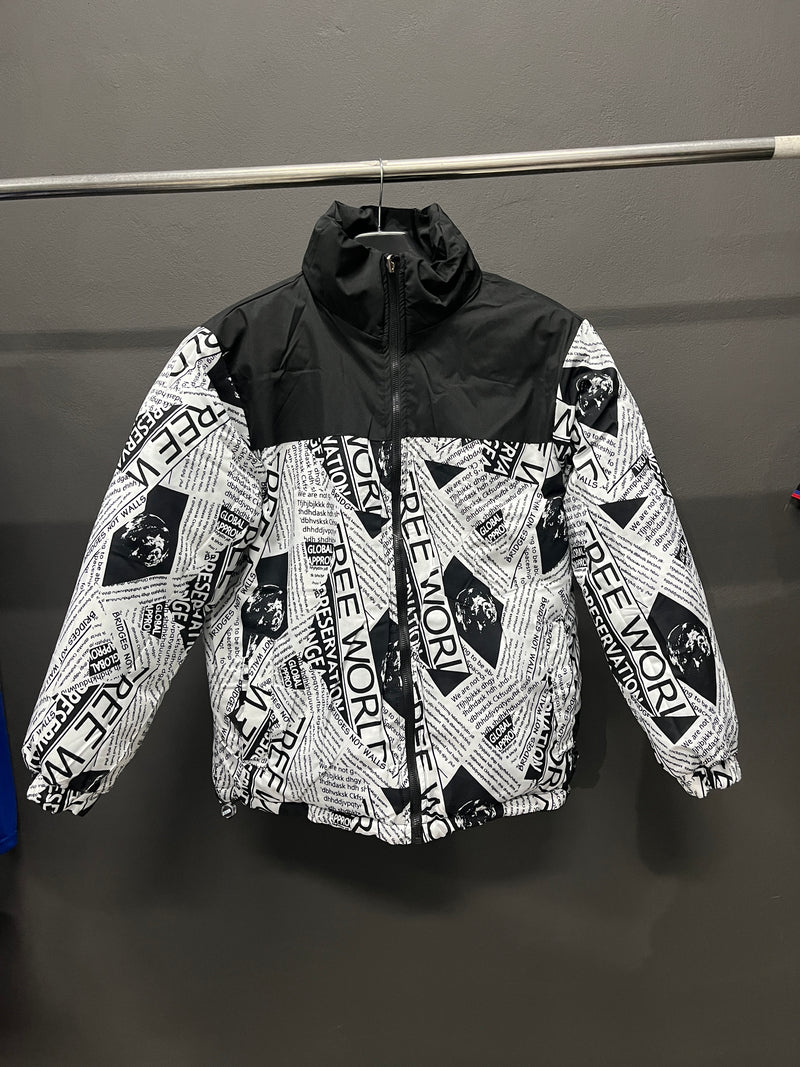Reversible White & Black Jacket