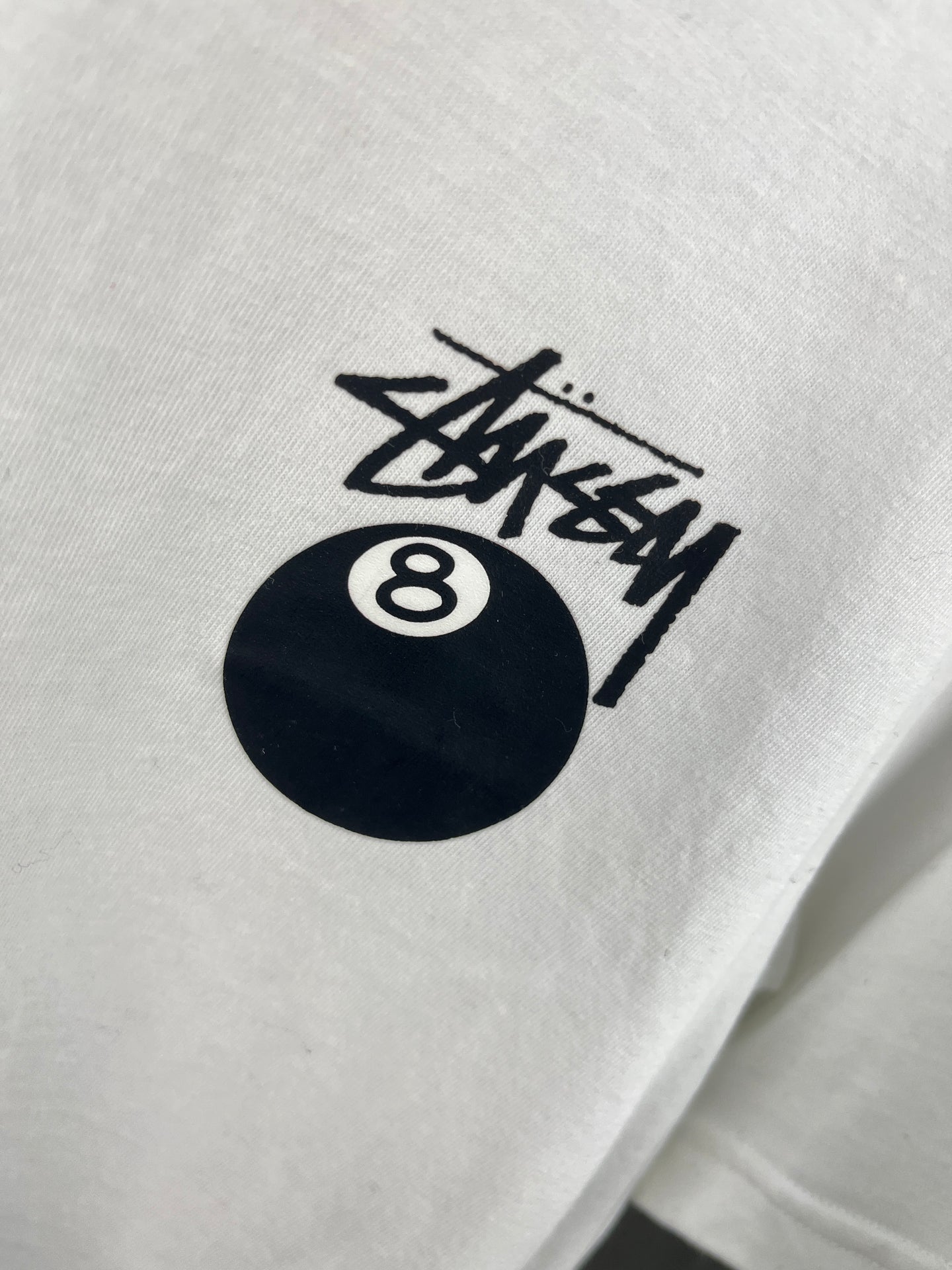 Stussy 8 Ball White T-shirt