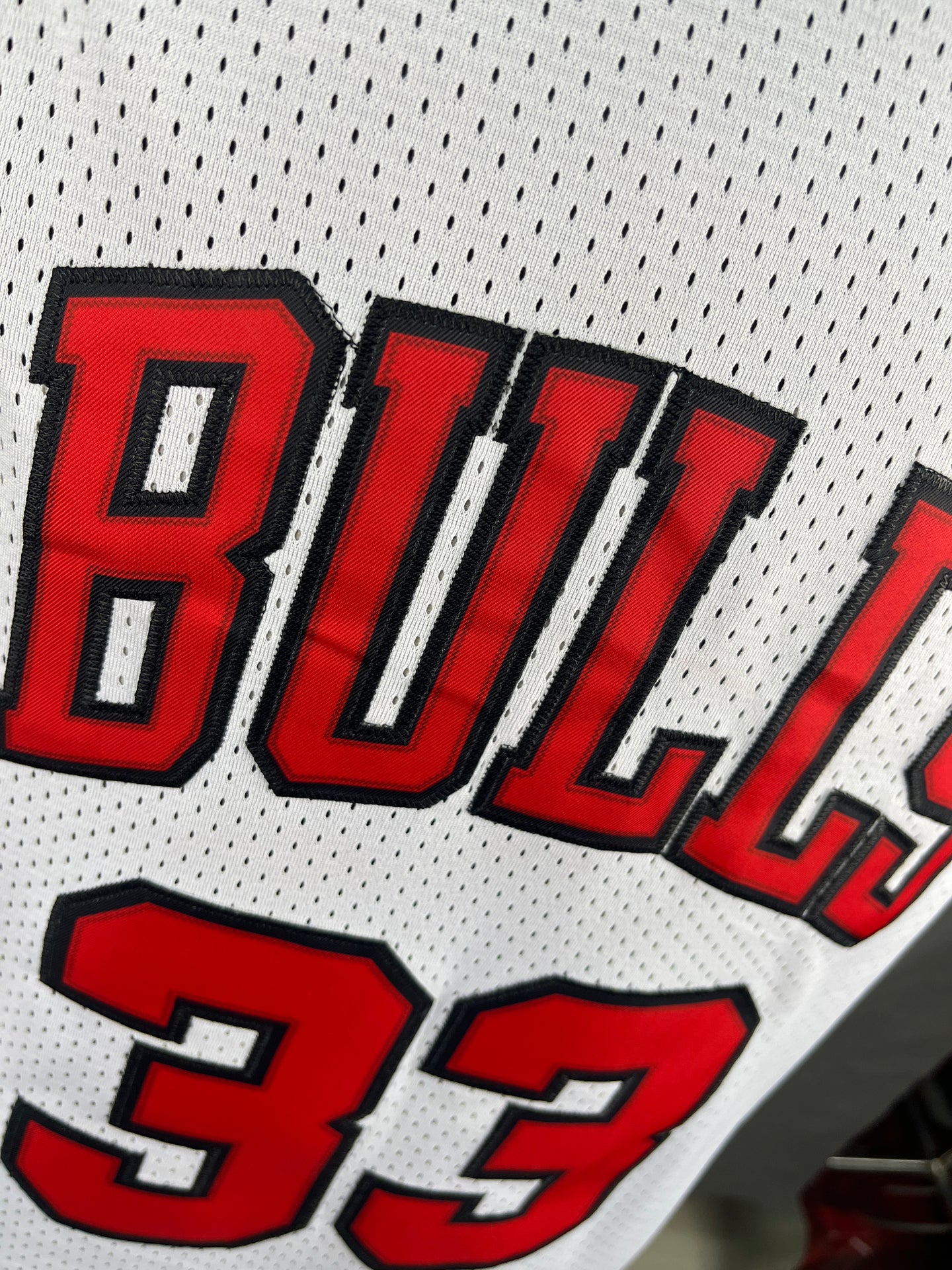 Pippen 33 Chicago Bulls White NBA Jersey
