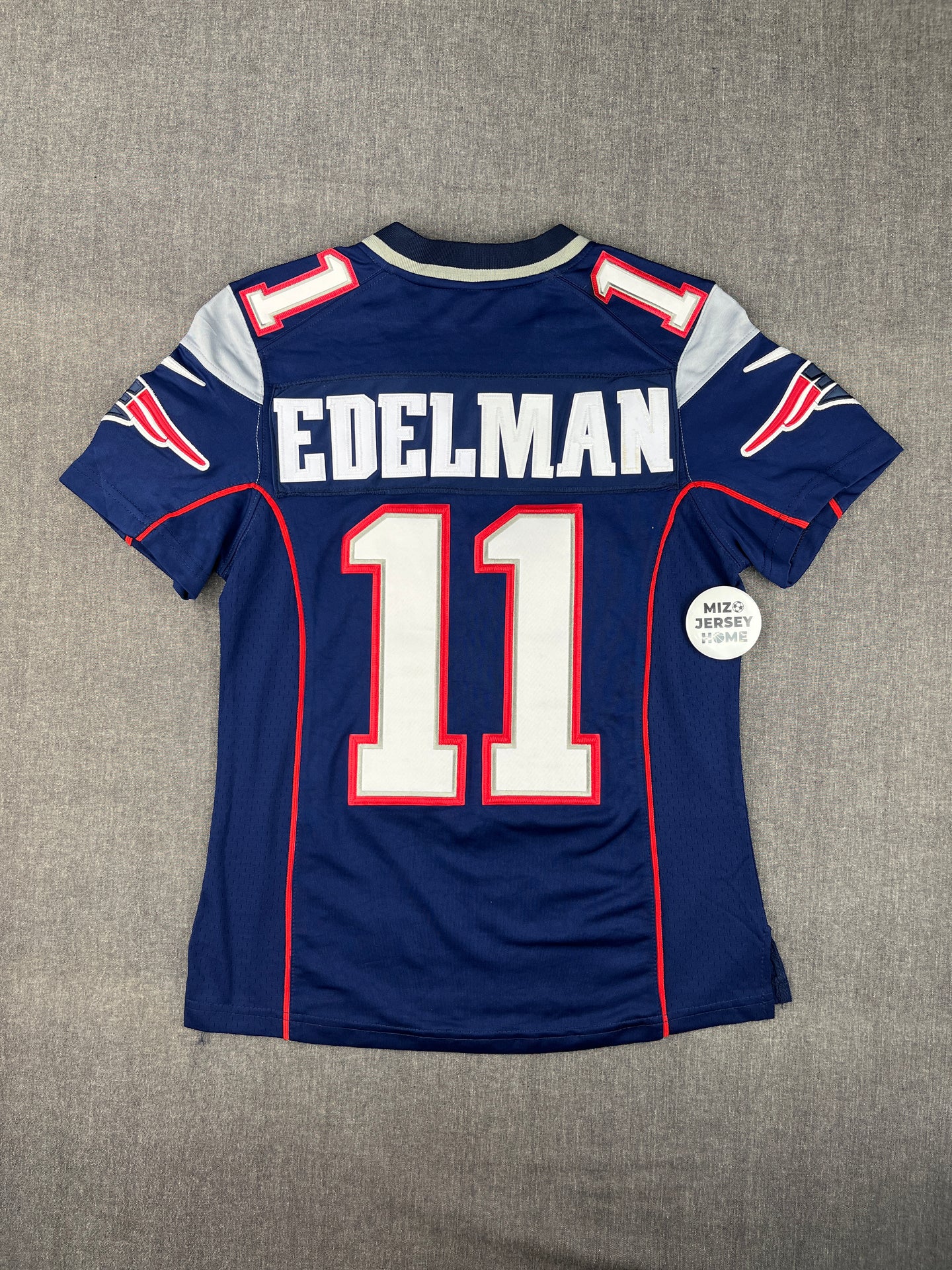 EDELMAN 11 NAVY NEW ENGLAND PATRIOTS NFL KIDS JERSEY