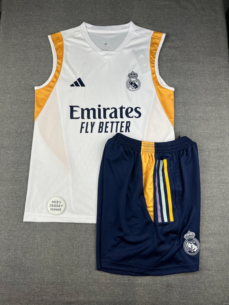 Real Madrid White Sando Set