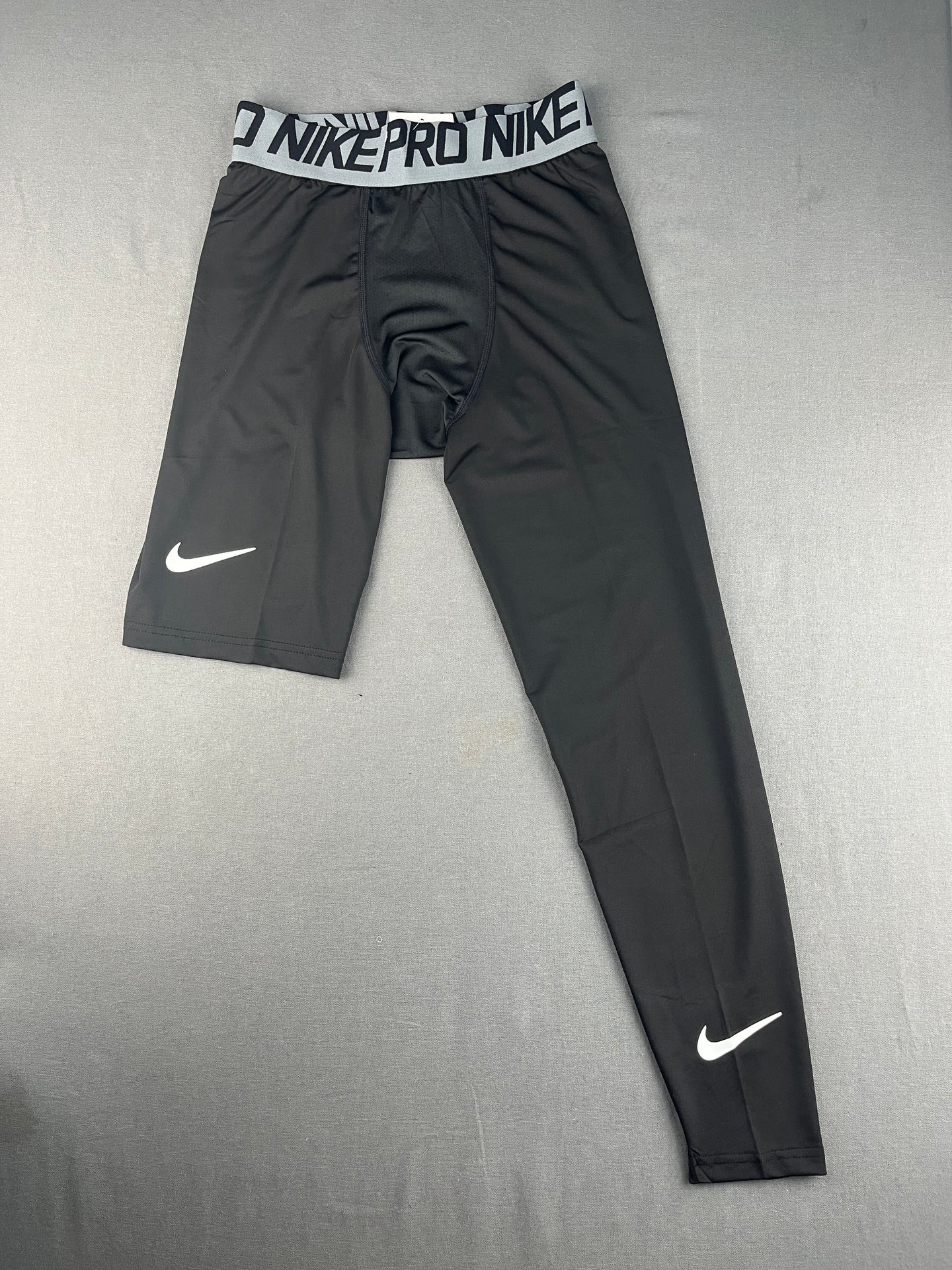 NIKE Single Leg Compression Black Pants