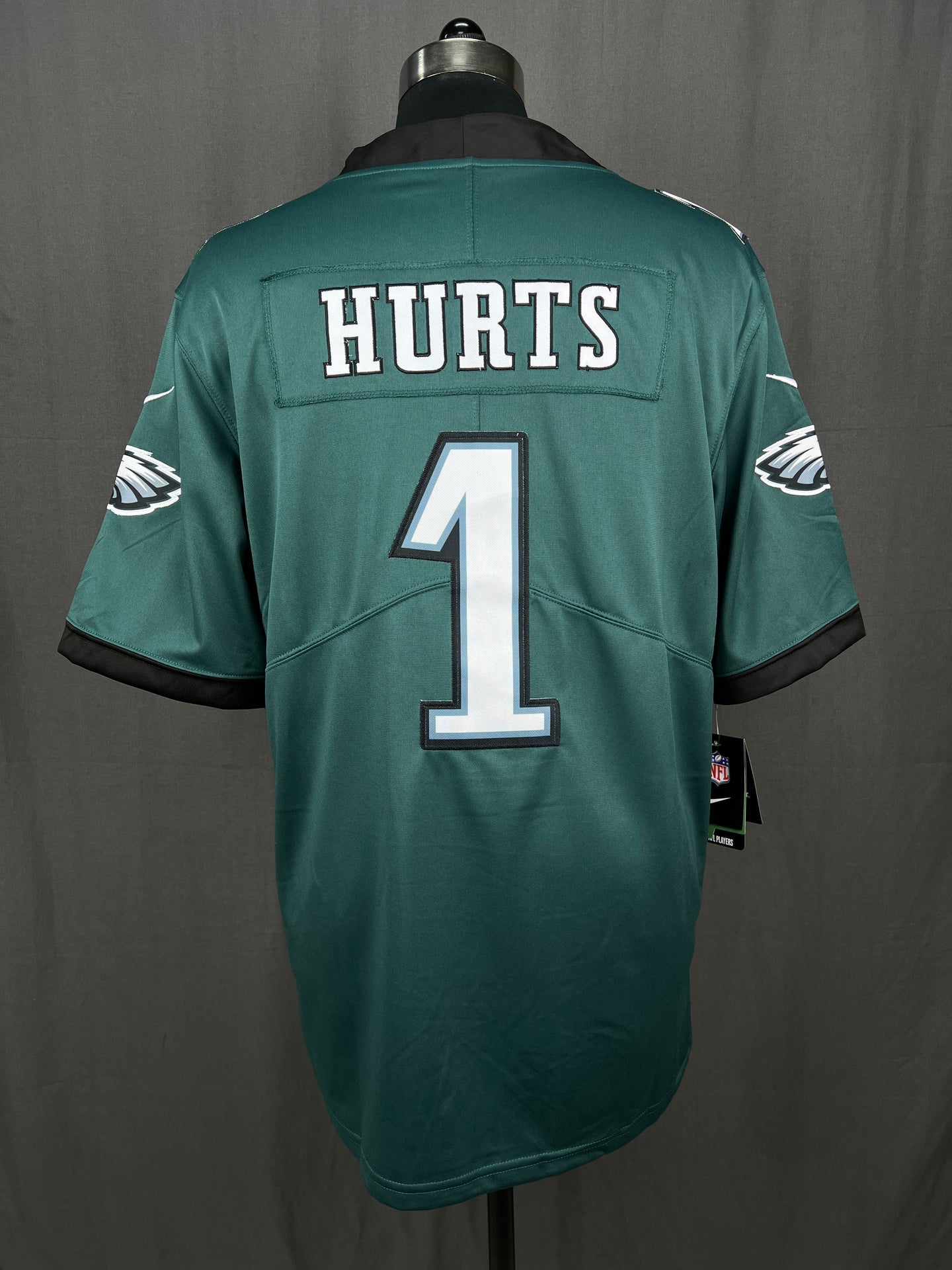 HURTS 1 Green Eagles Home NFL Jersey