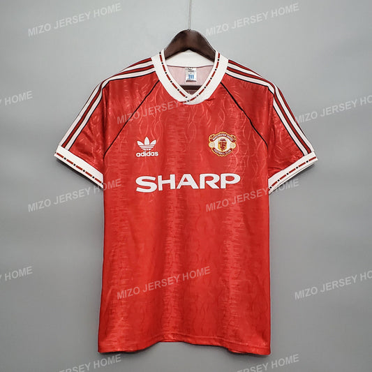MANCHESTER UNITED Retro 1990-1992 Home Jersey