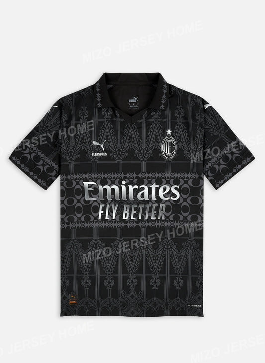 AC MILAN Pleasures Fourth  23-24 Fan Version Black