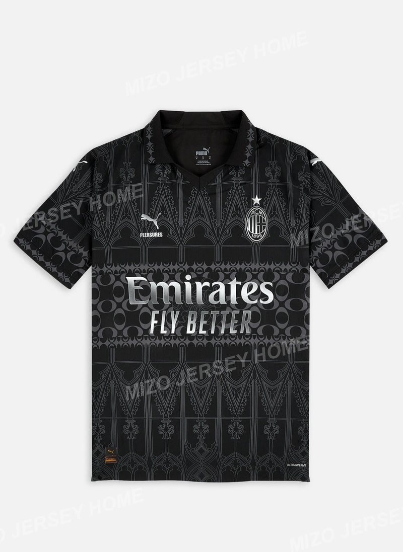 AC MILAN Pleasures Fourth 23-24 Fan Version Black