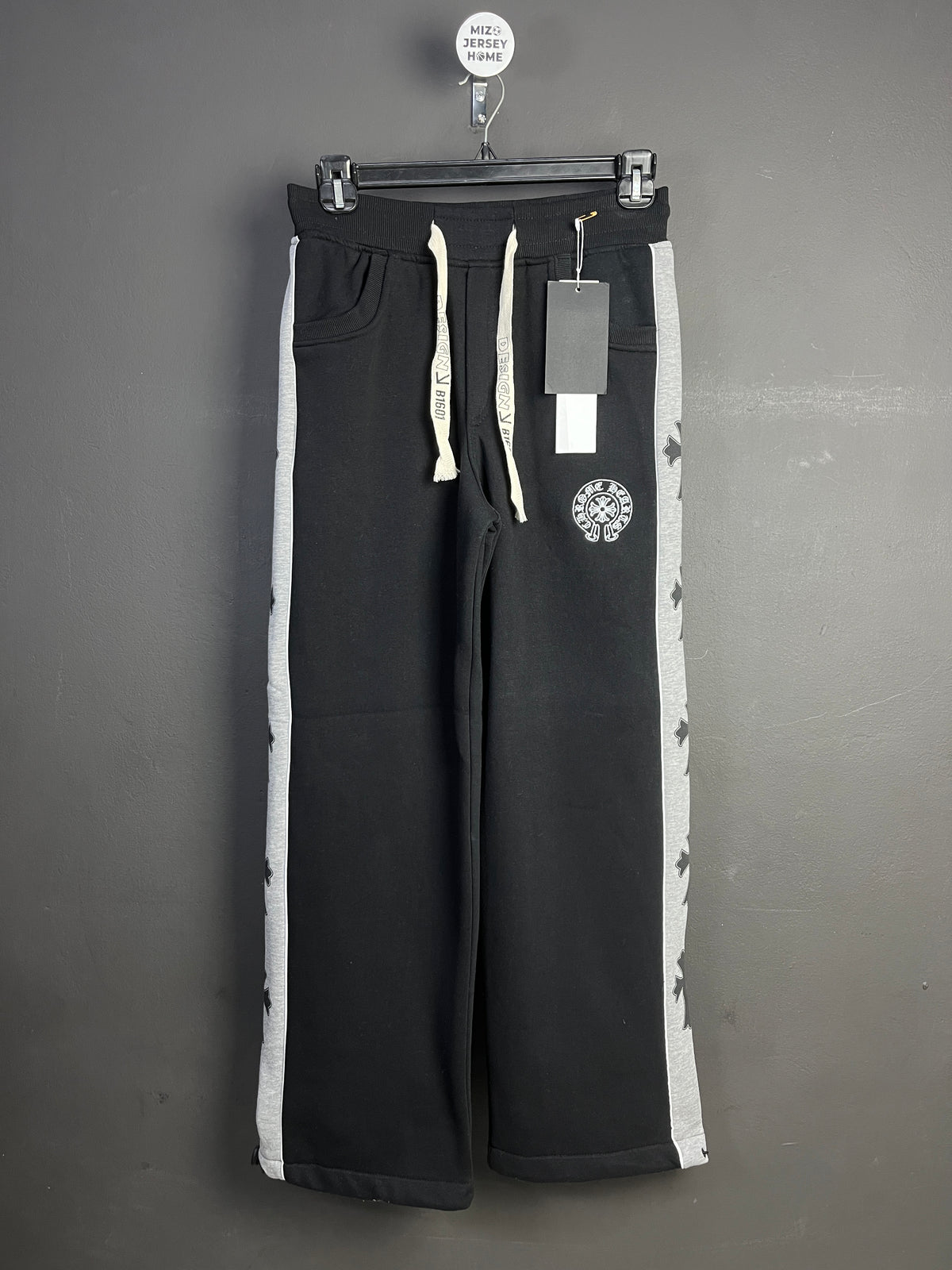 Chrome Hearts Inner Fleece Black & Gray Pants