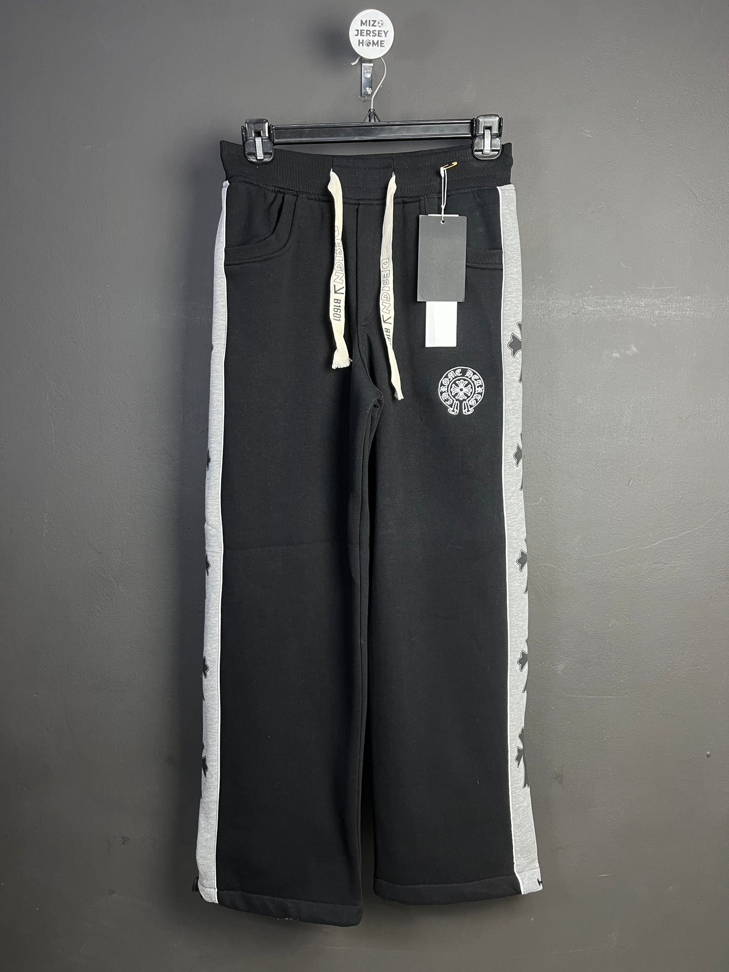 Chrome Hearts Inner Fleece Black & Gray Pants