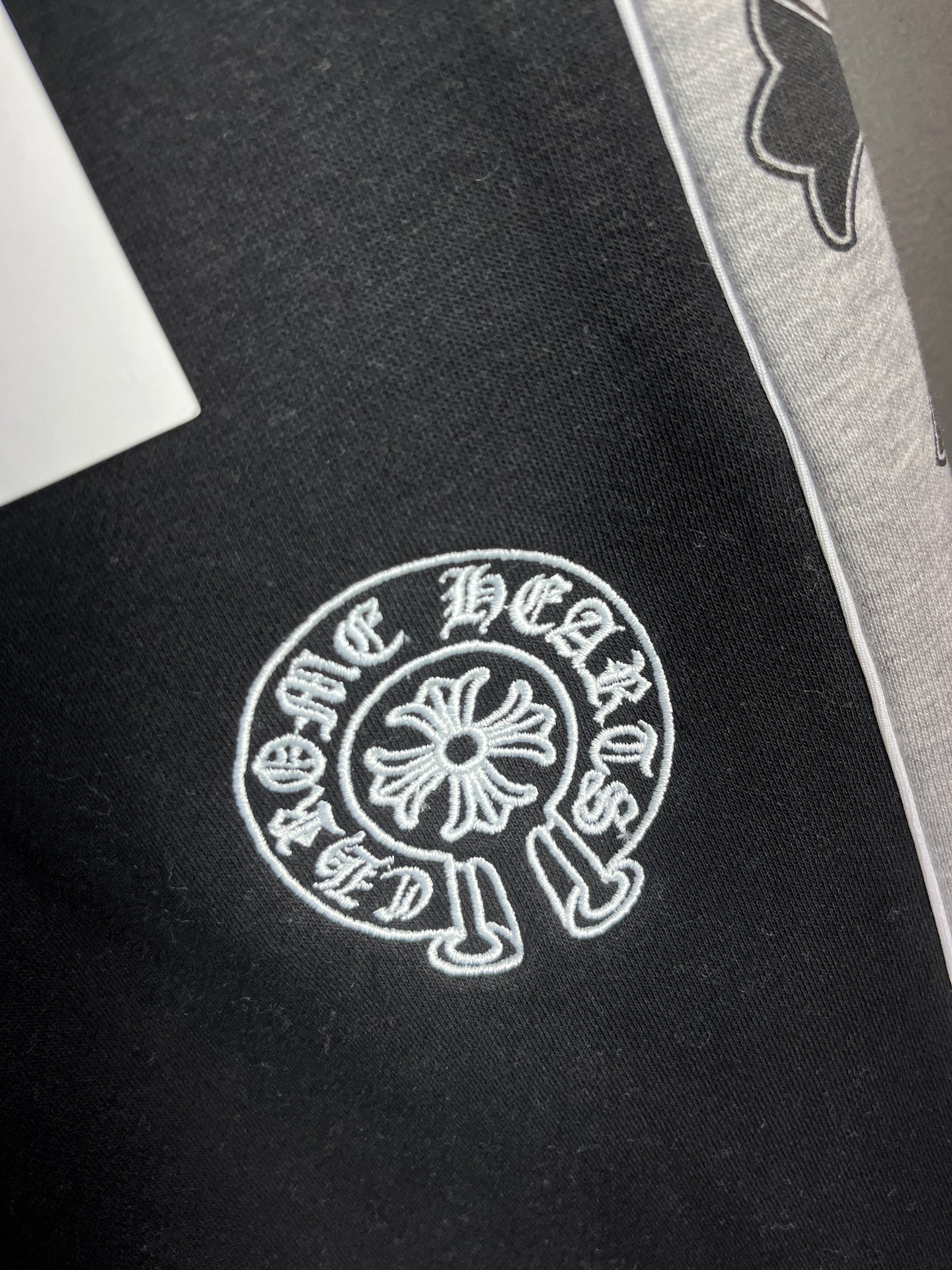 Chrome Hearts Inner Fleece Black & Gray Pants