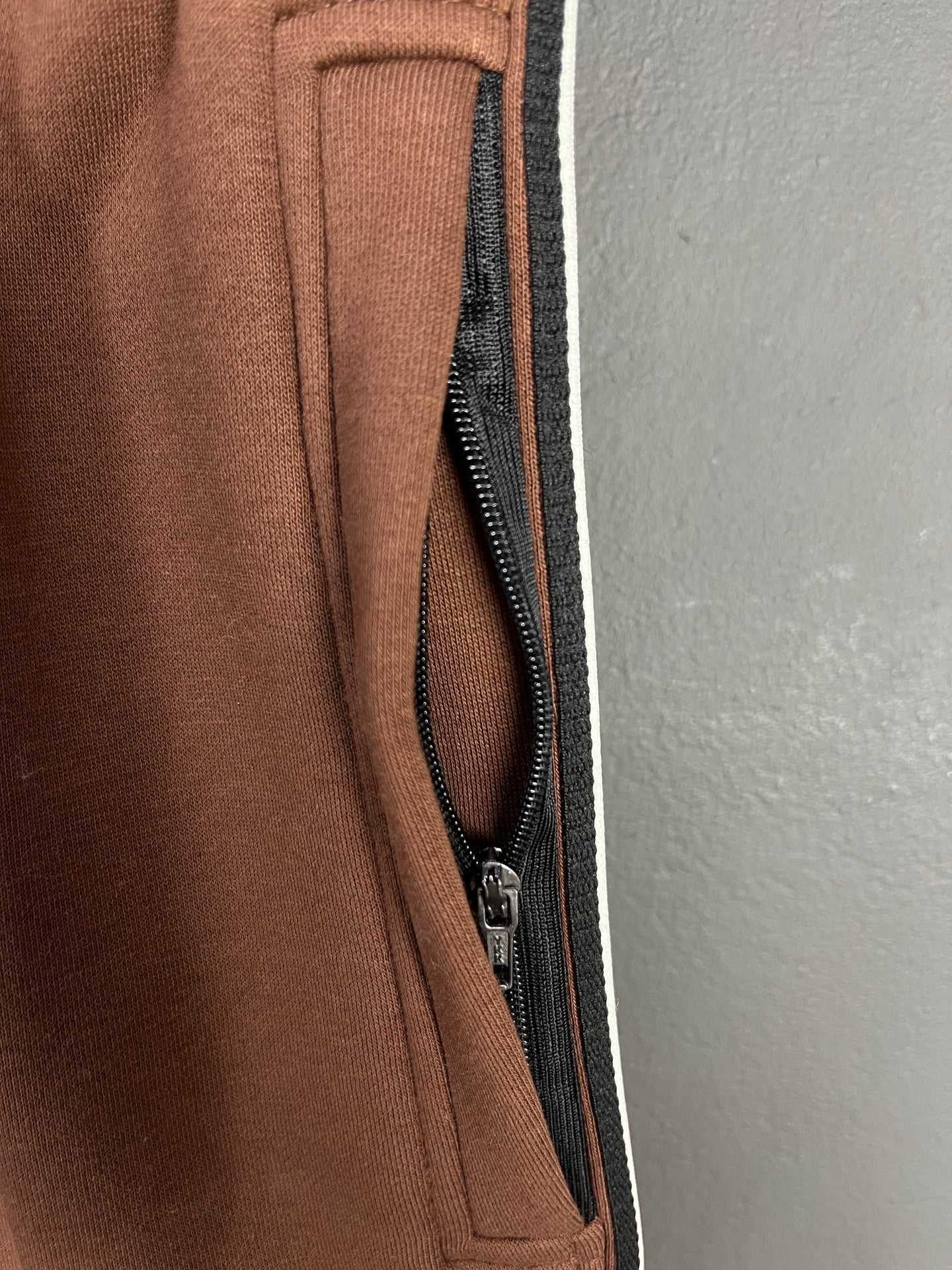 Nike Repeat Side Tape Brown Inner Fleece Pants