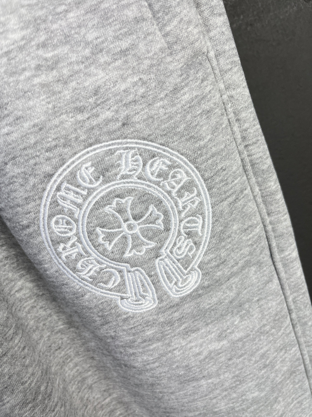Chrome Hearts Inner Fleece Gray Sweat Pants