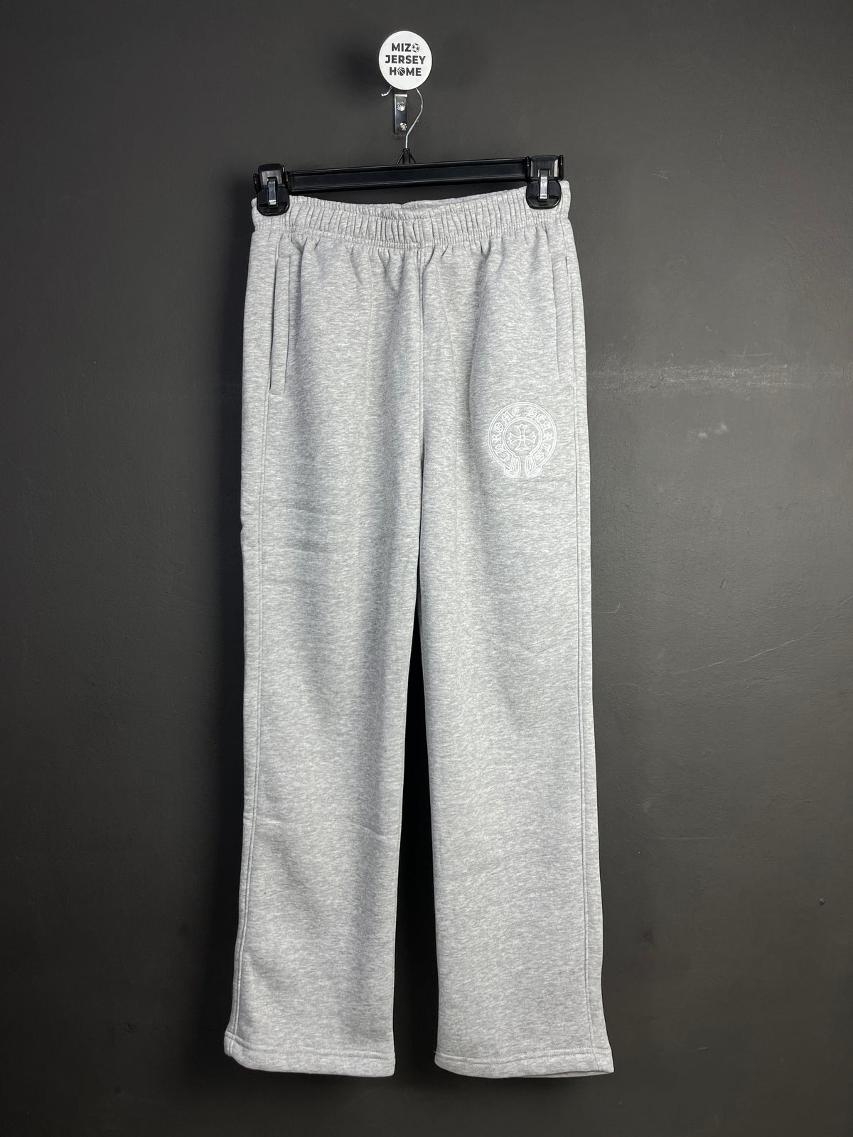 Chrome Hearts Inner Fleece Gray Sweat Pants