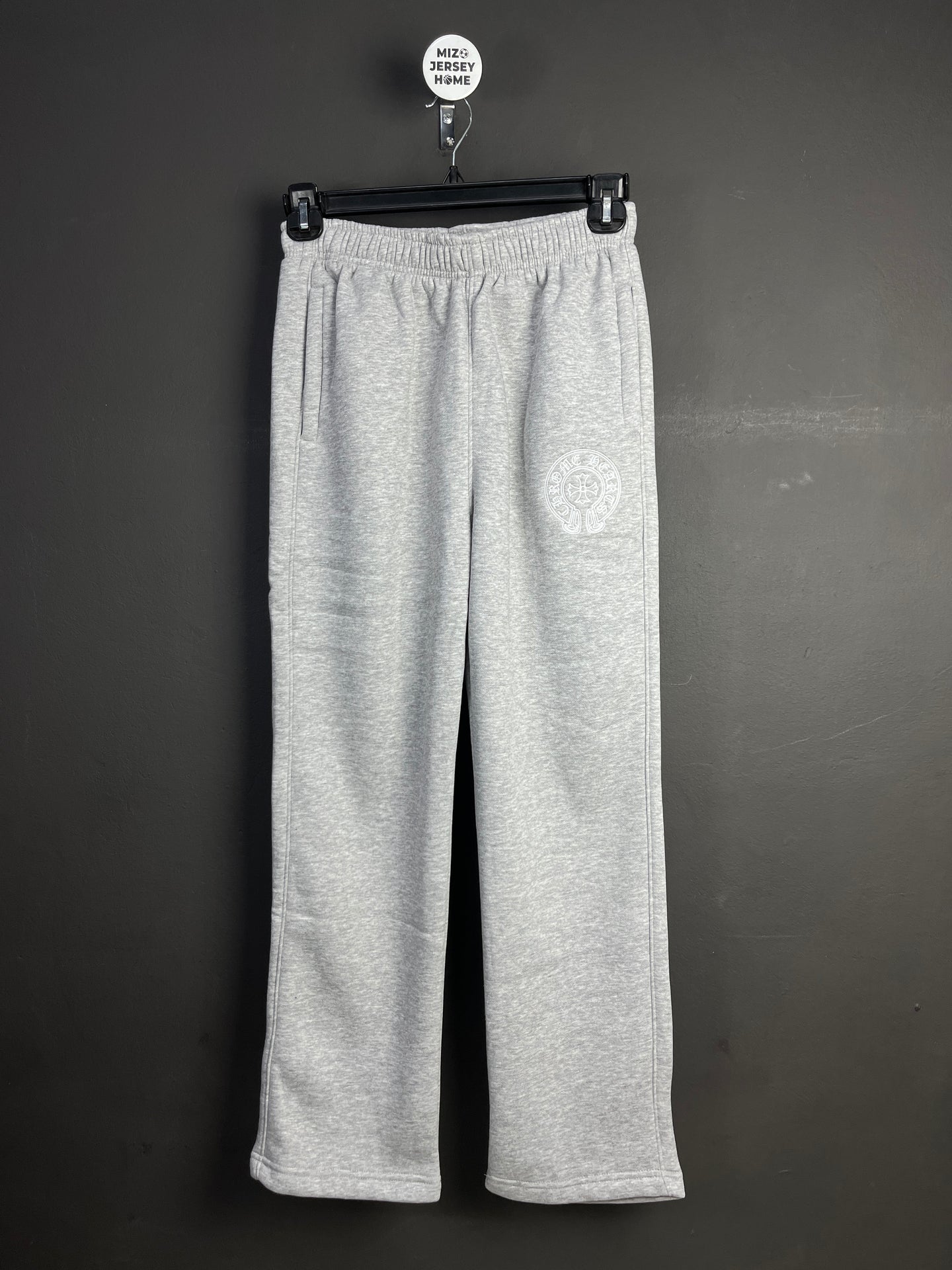 Chrome Hearts Inner Fleece Gray Sweat Pants