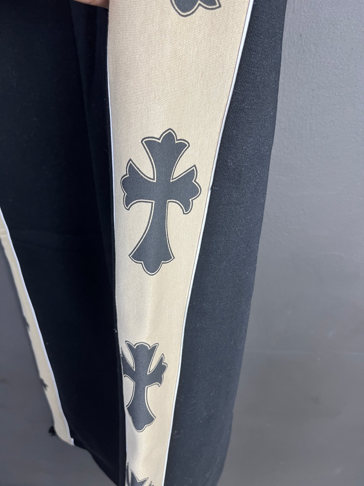 Chrome Hearts Inner Fleece Black & Brown Pants