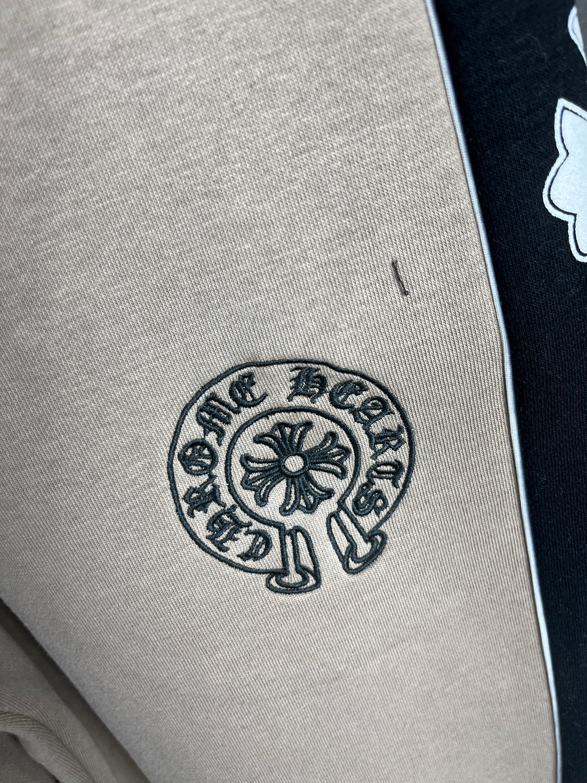 Chrome Hearts Inner Fleece Clay & Black Pants