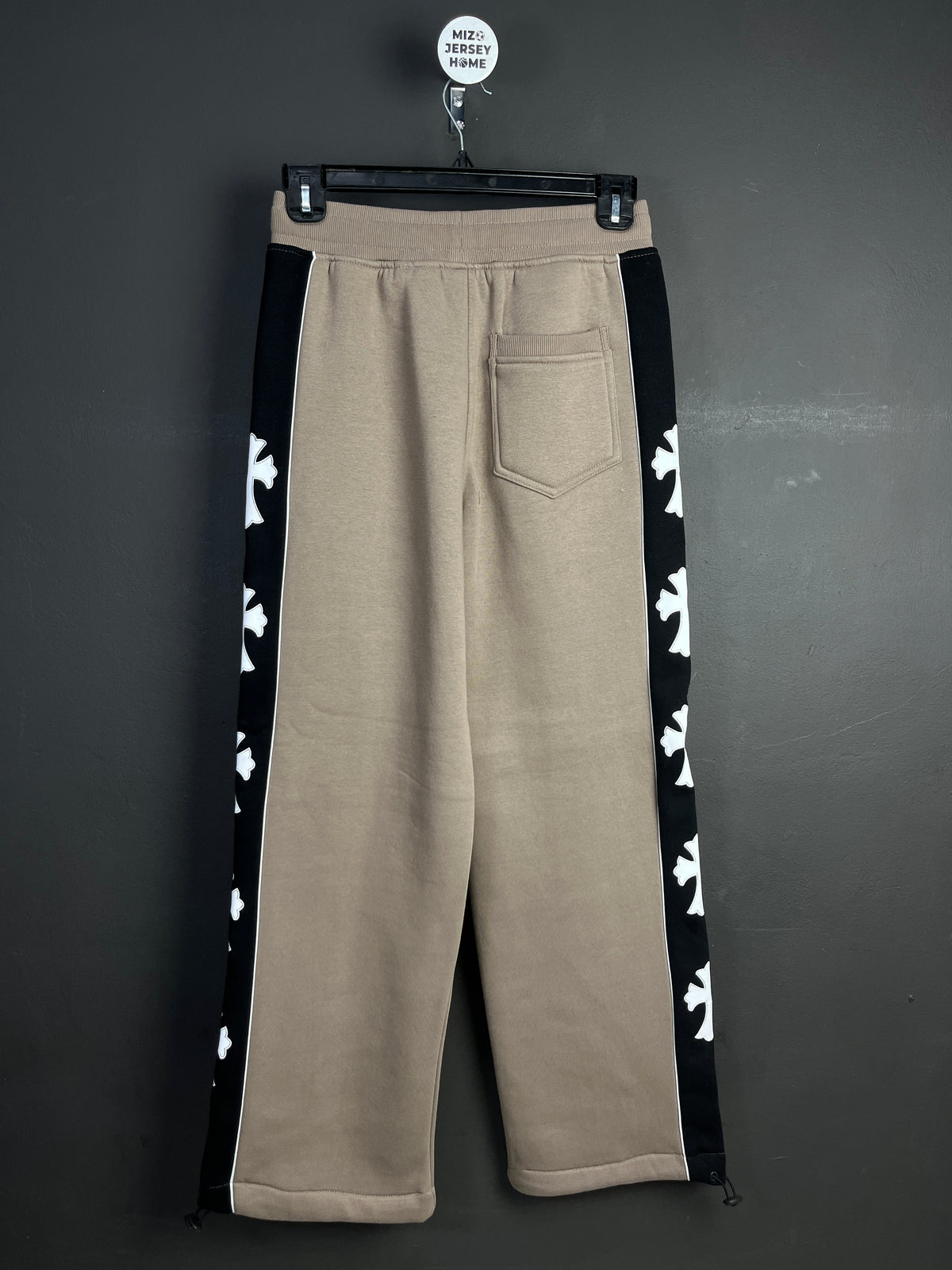 Chrome Hearts Inner Fleece Clay & Black Pants