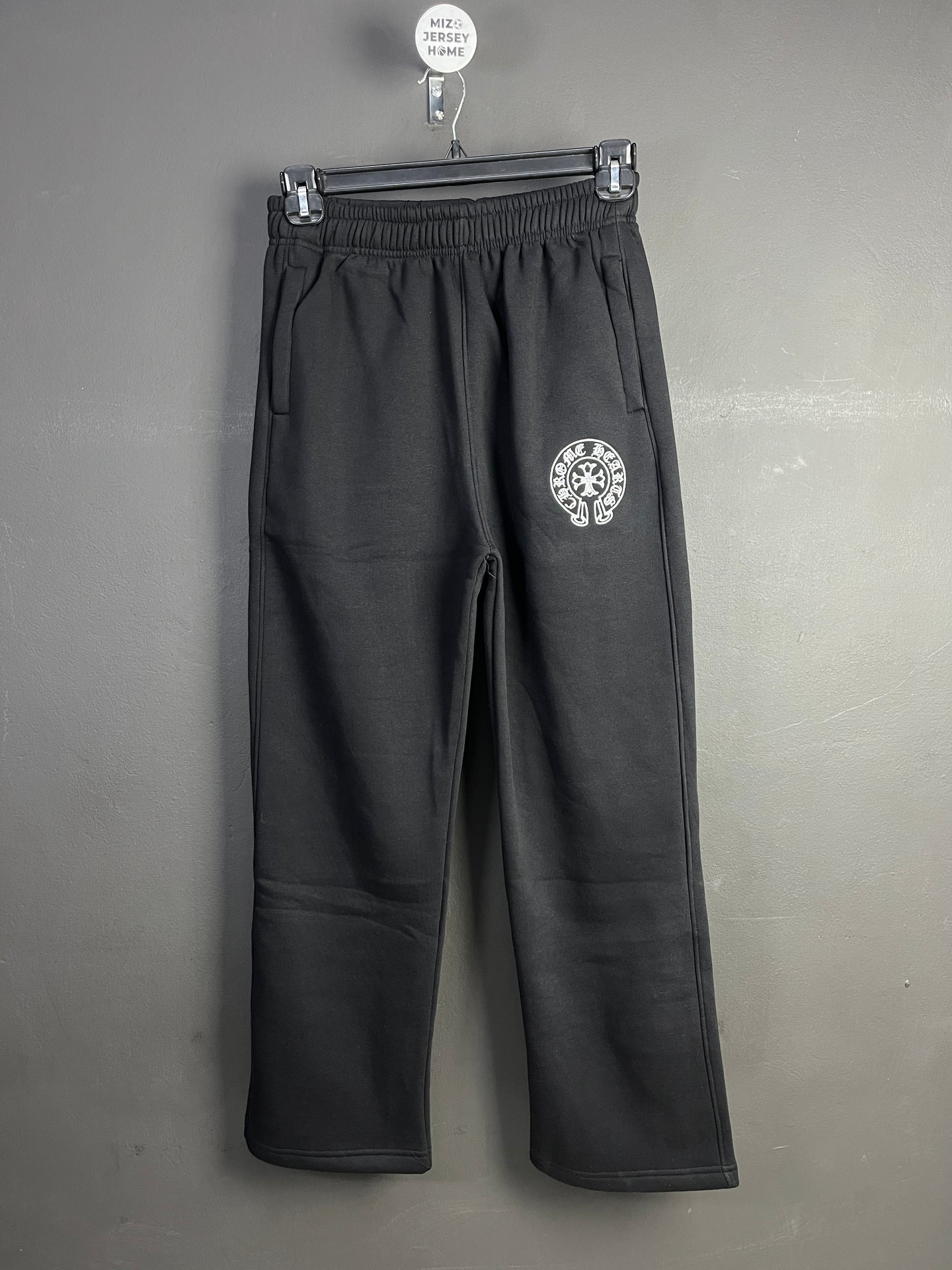 Chrome Hearts Inner Fleece Black Pants