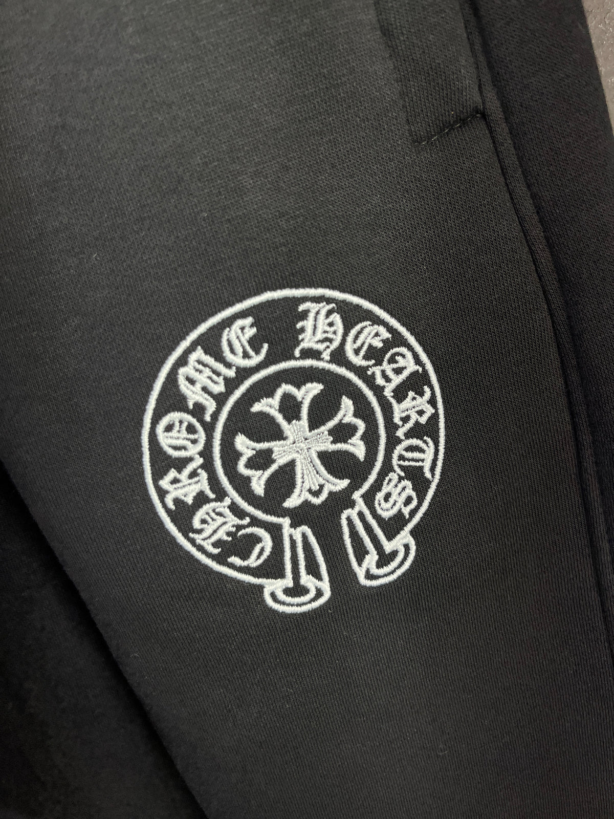 Chrome Hearts Inner Fleece Black Pants