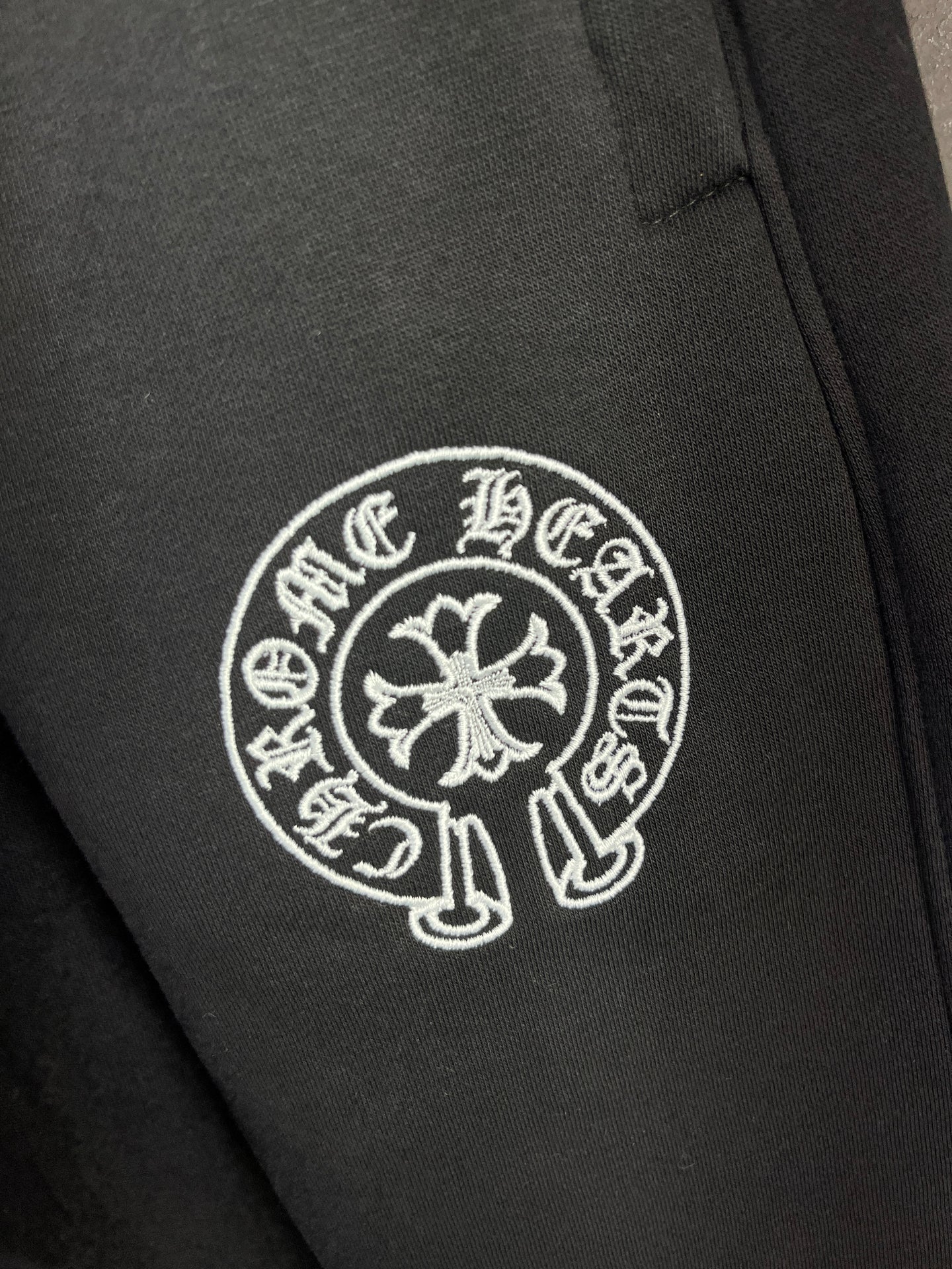 Chrome Hearts Inner Fleece Black Pants