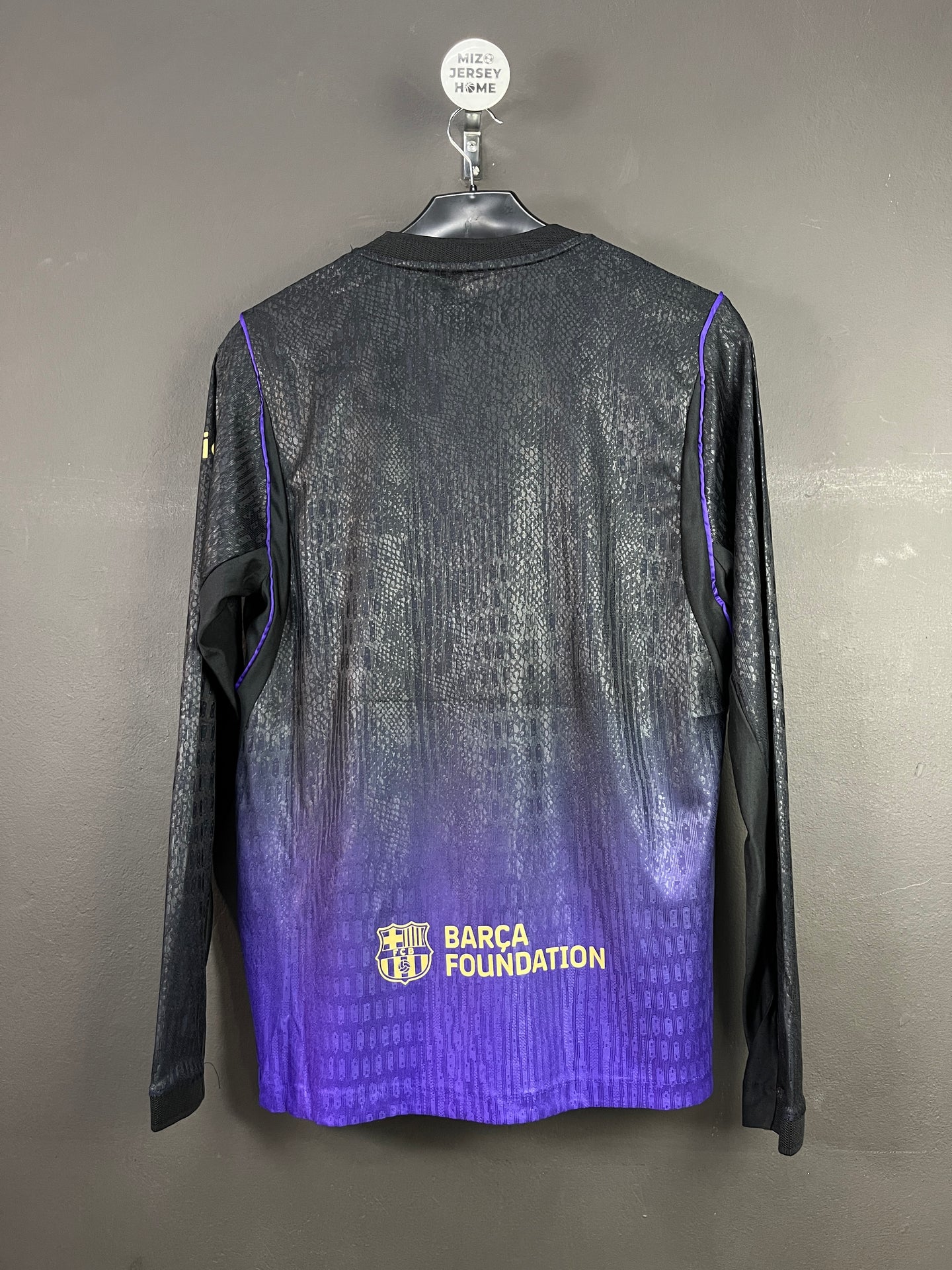 Barcelona Away 26/27 Jersey Player Version Long Sleeves
