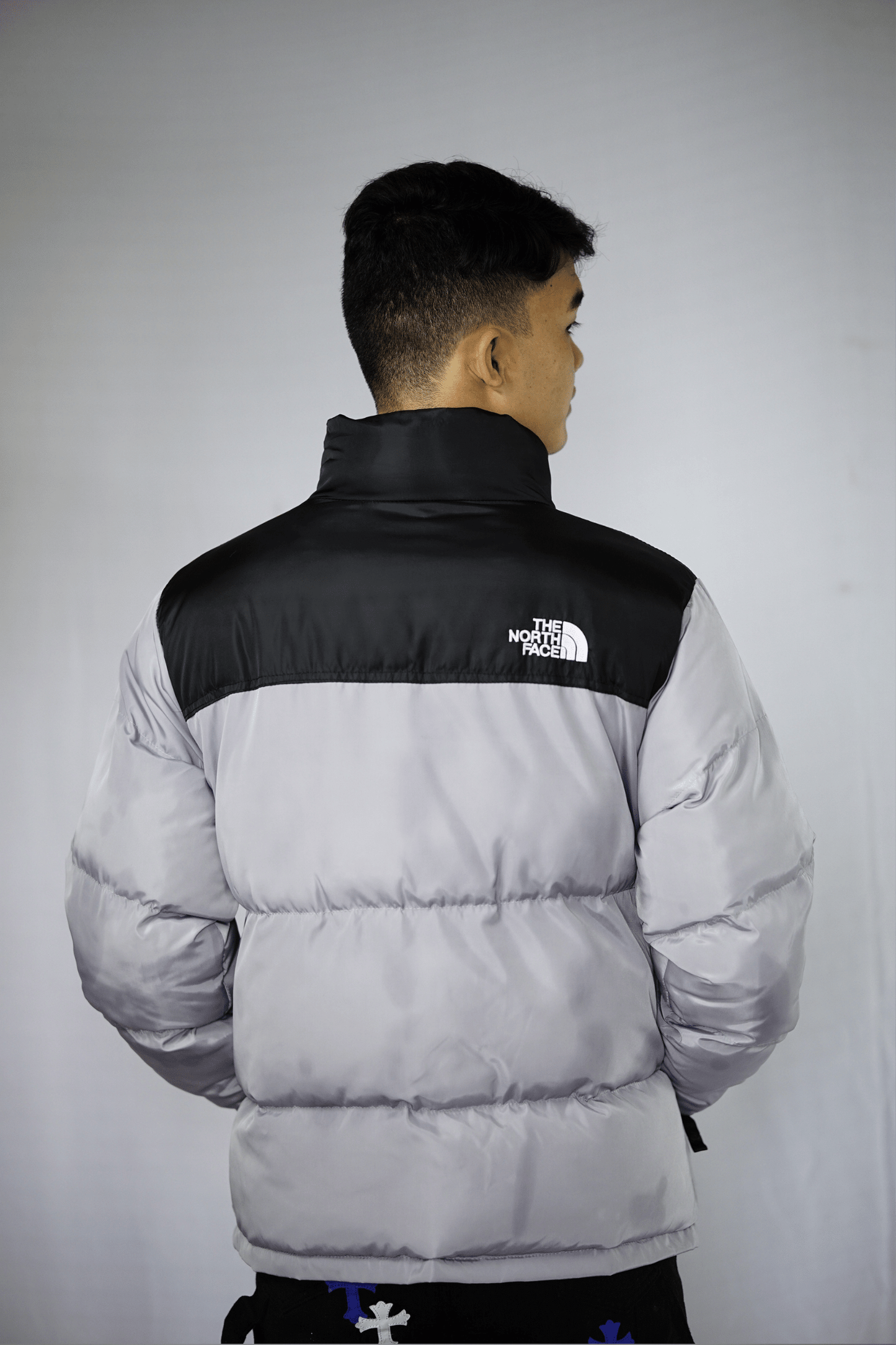 The North Face Grey Puffer Jacket