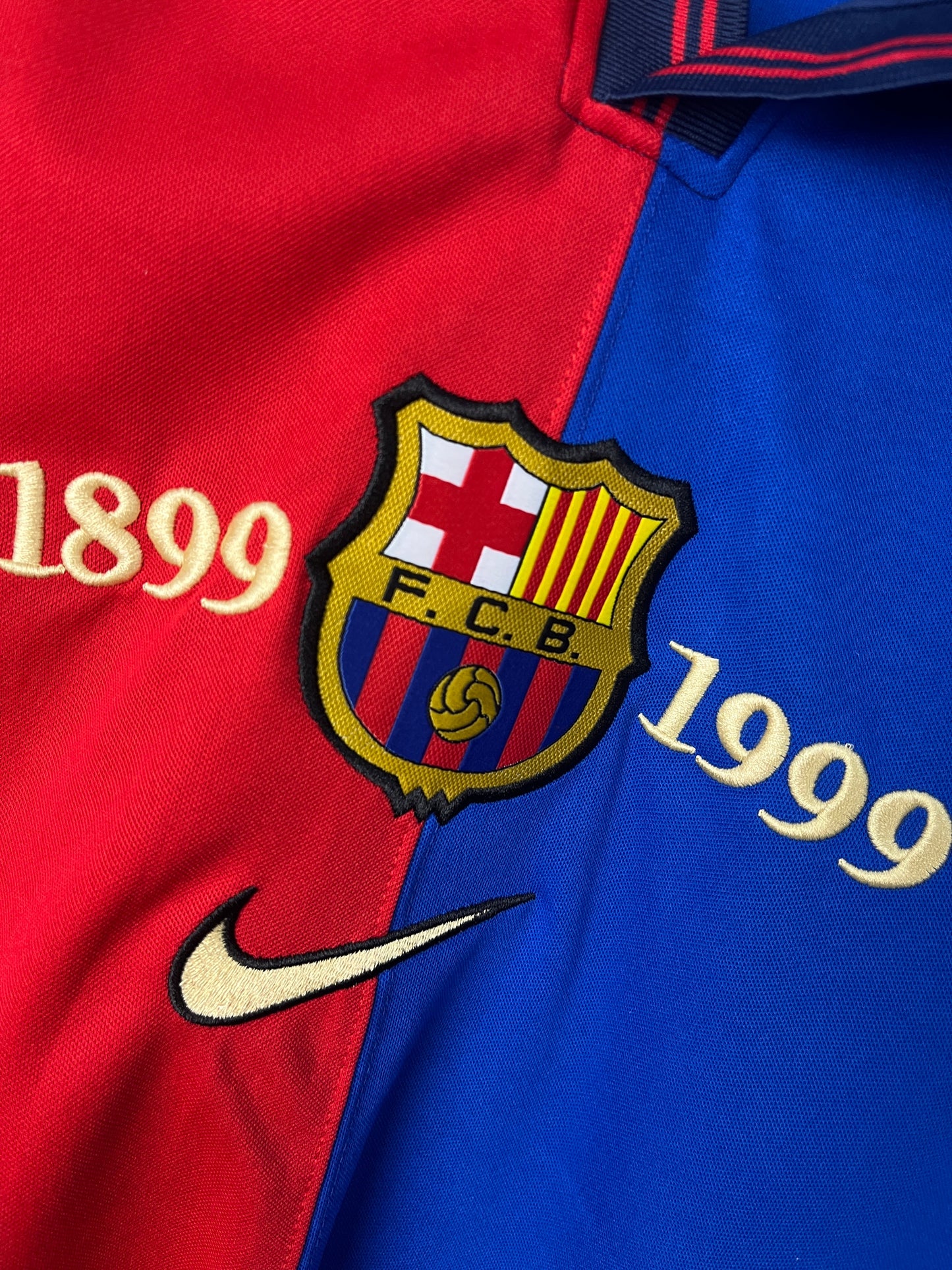 BARCELONA 100th Anniversary Home Jersey Long Sleeves