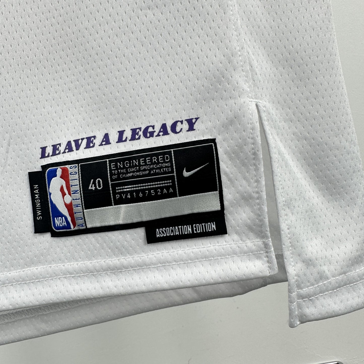 Doncic 77 Lakers White Heat Pressed Edition
