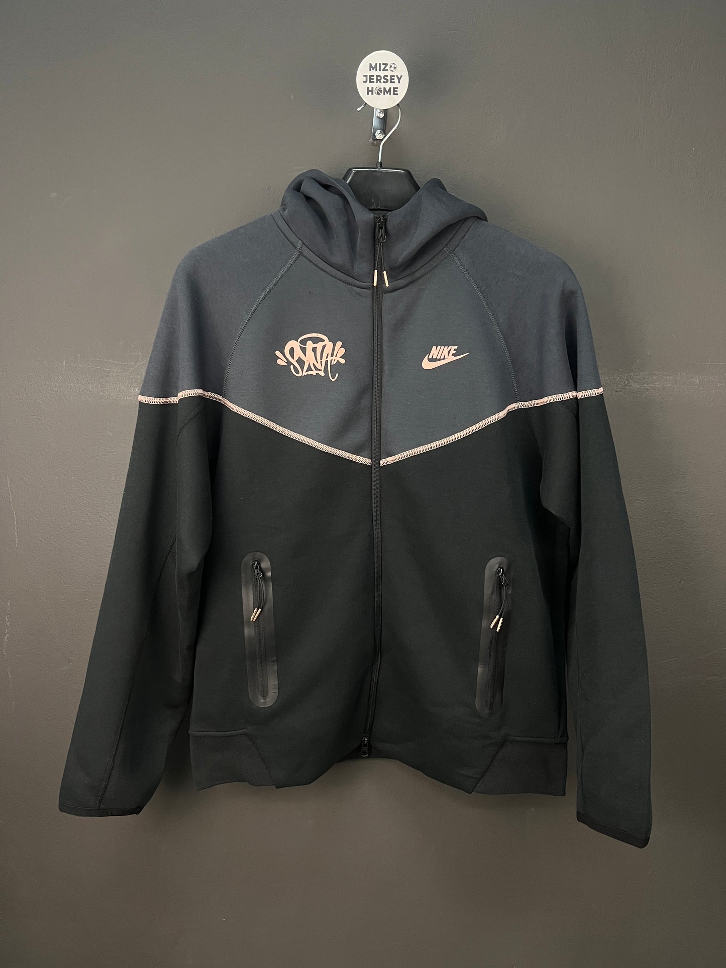 Nike x Syna World Central Cee Tech Fleece Black Hoodie