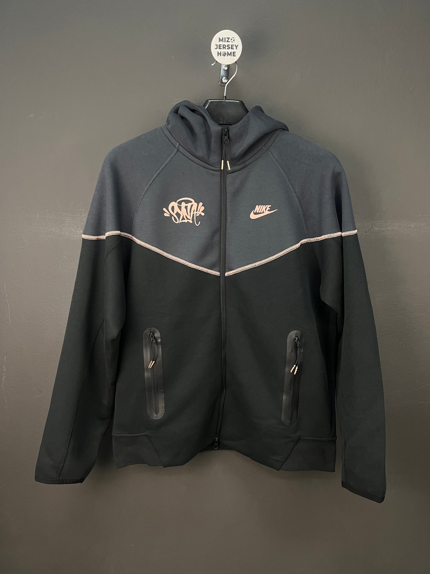 Nike x Syna World Central Cee Tech Fleece Black Hoodie