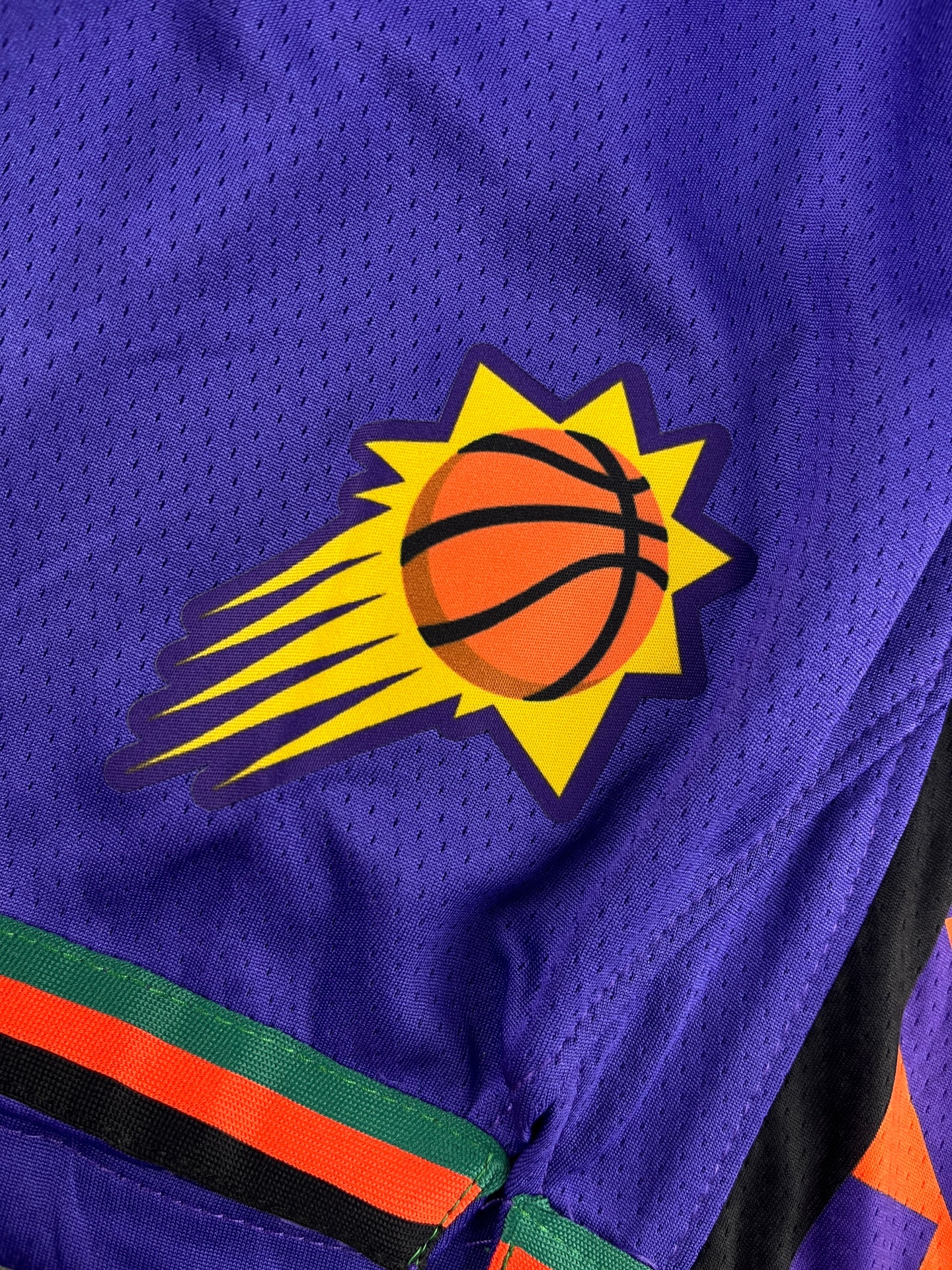 PHOENIX SUNS Purple Heat Pressed Shorts
