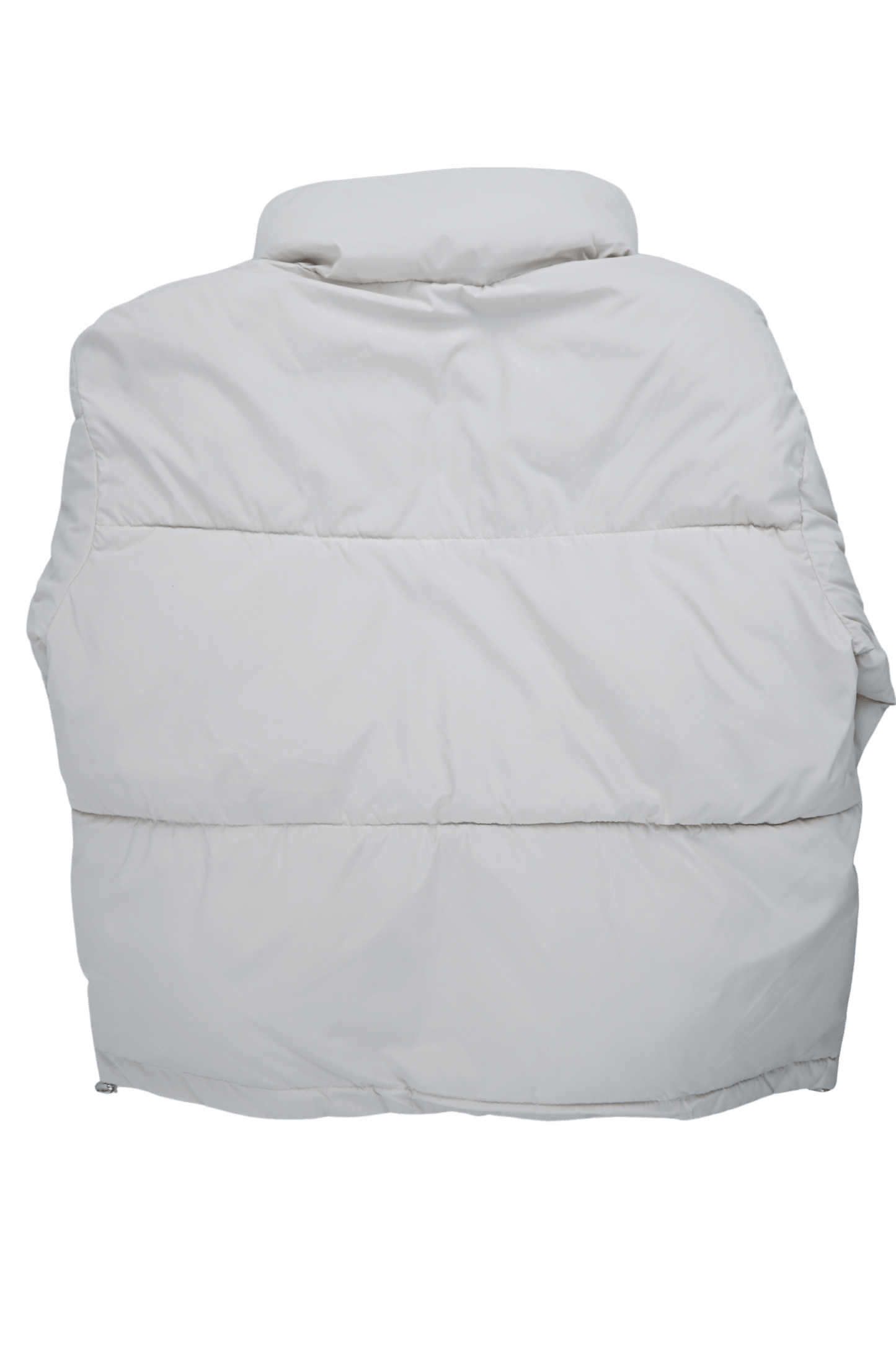 Off-White Plain Unisex  Puffer Jacket