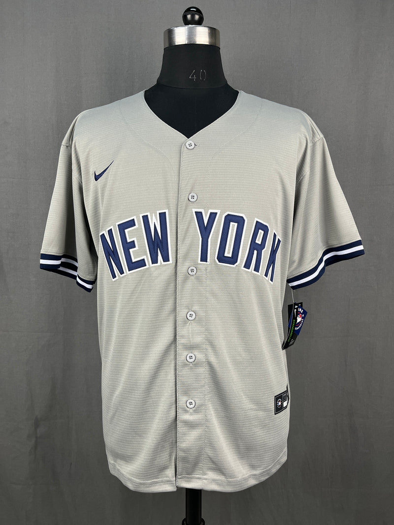 JETER 2 Grey New York MLB Jersey