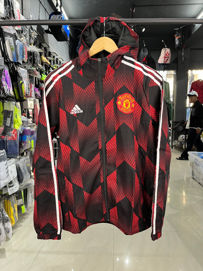 Manchester United Red Windcheater Jacket