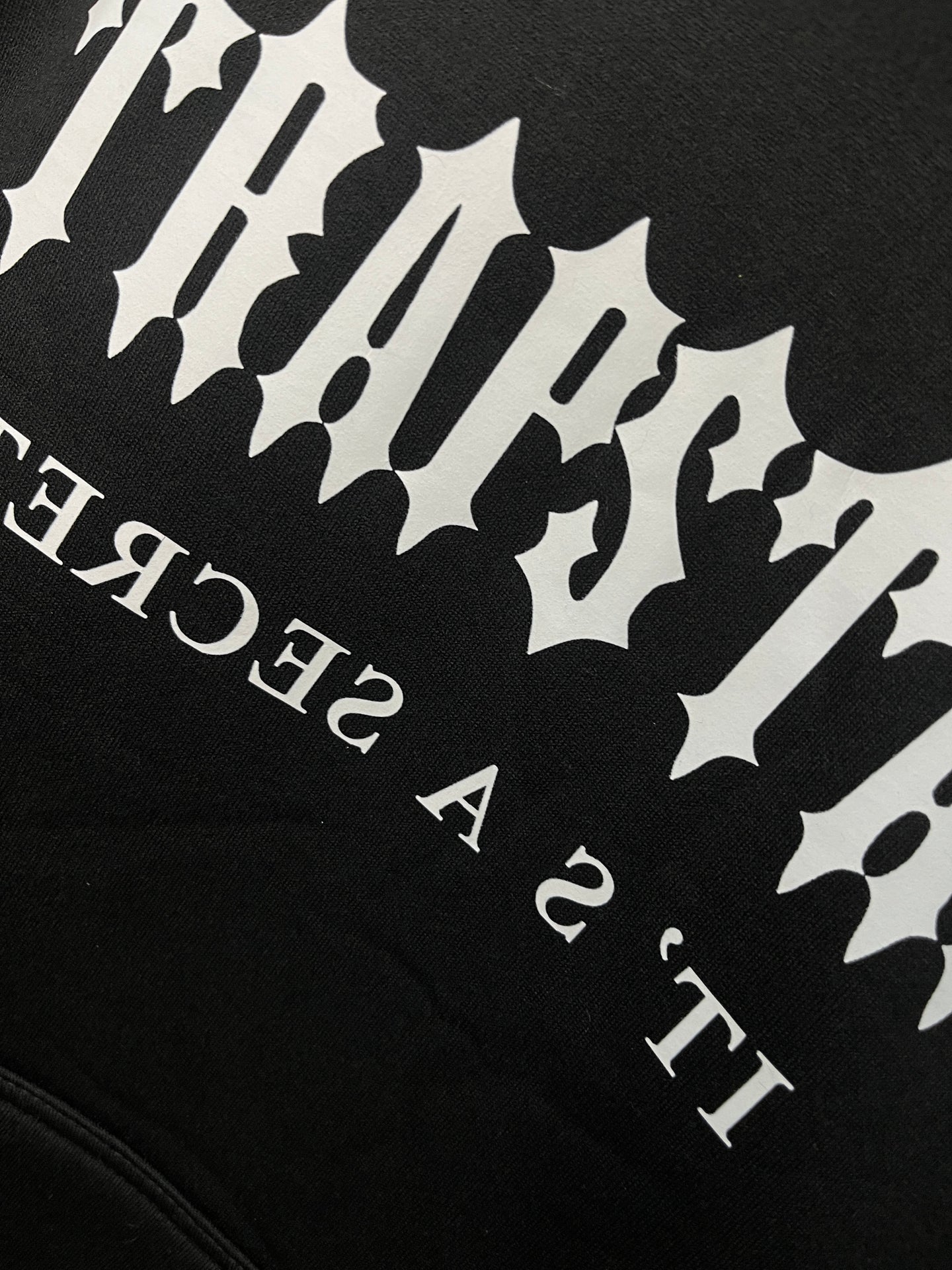 Trapstar Unisex Black Hooded Tracksuit