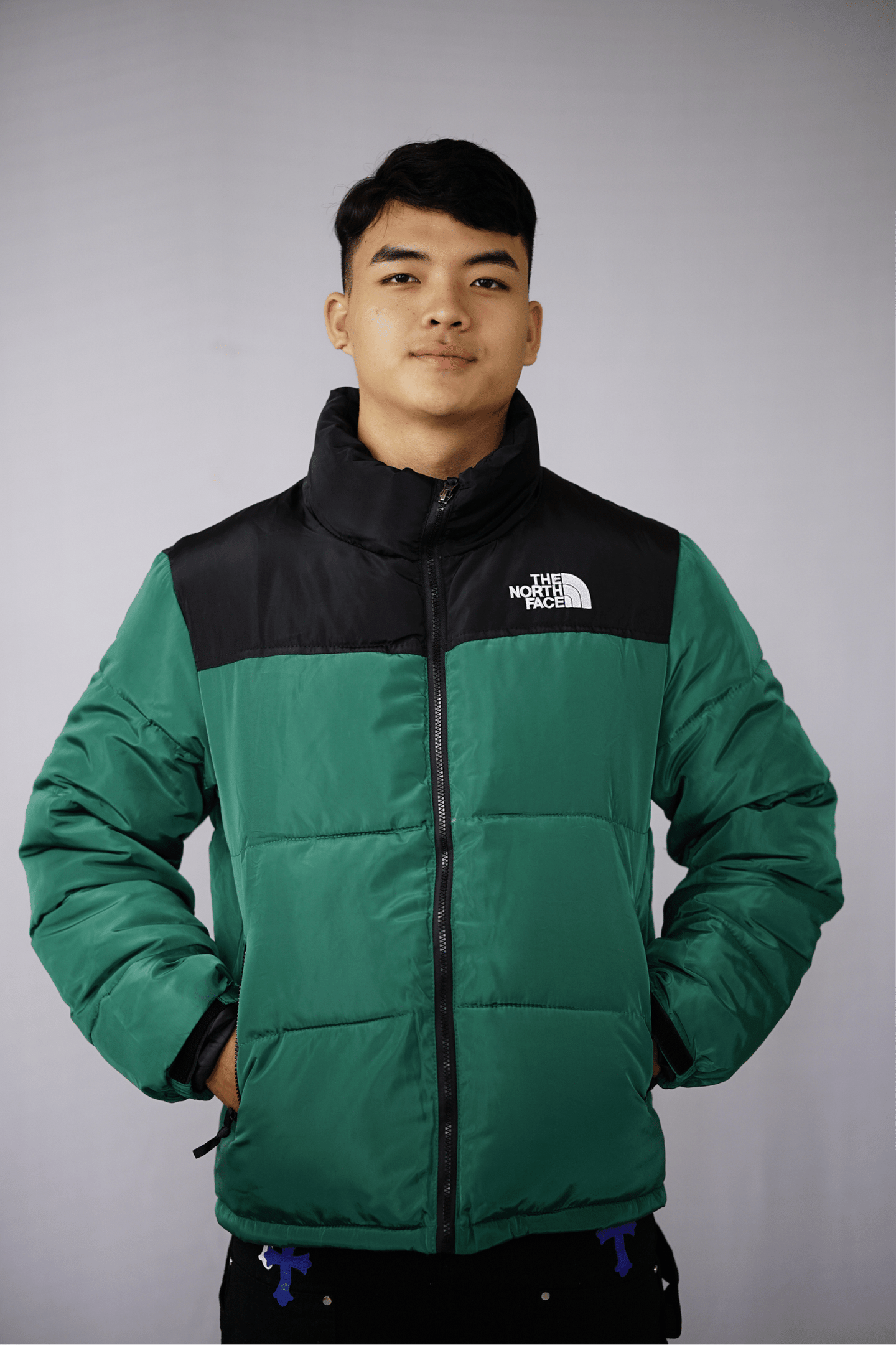 The North Face Green Puffer Jacket