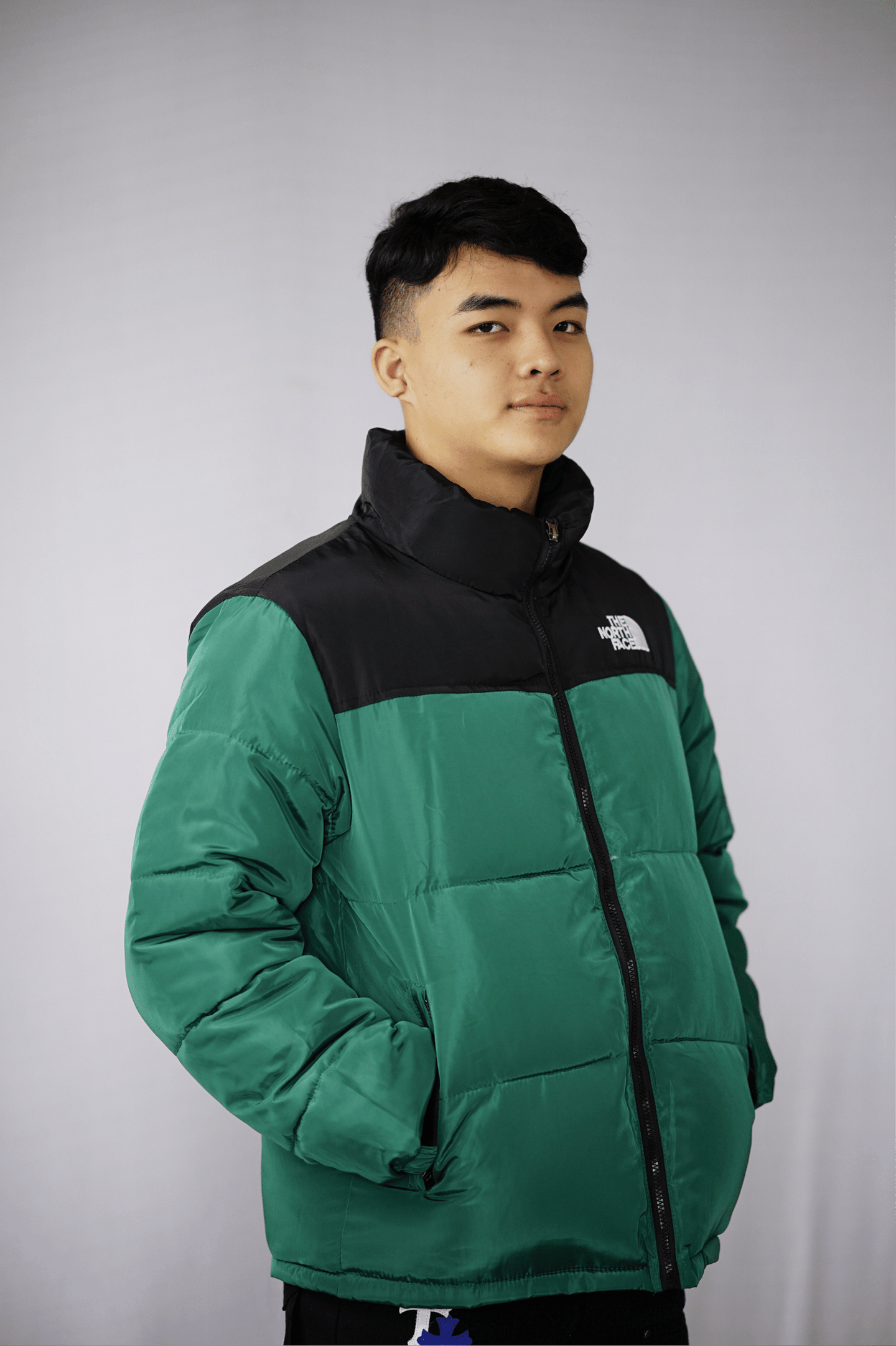 The North Face Green Puffer Jacket