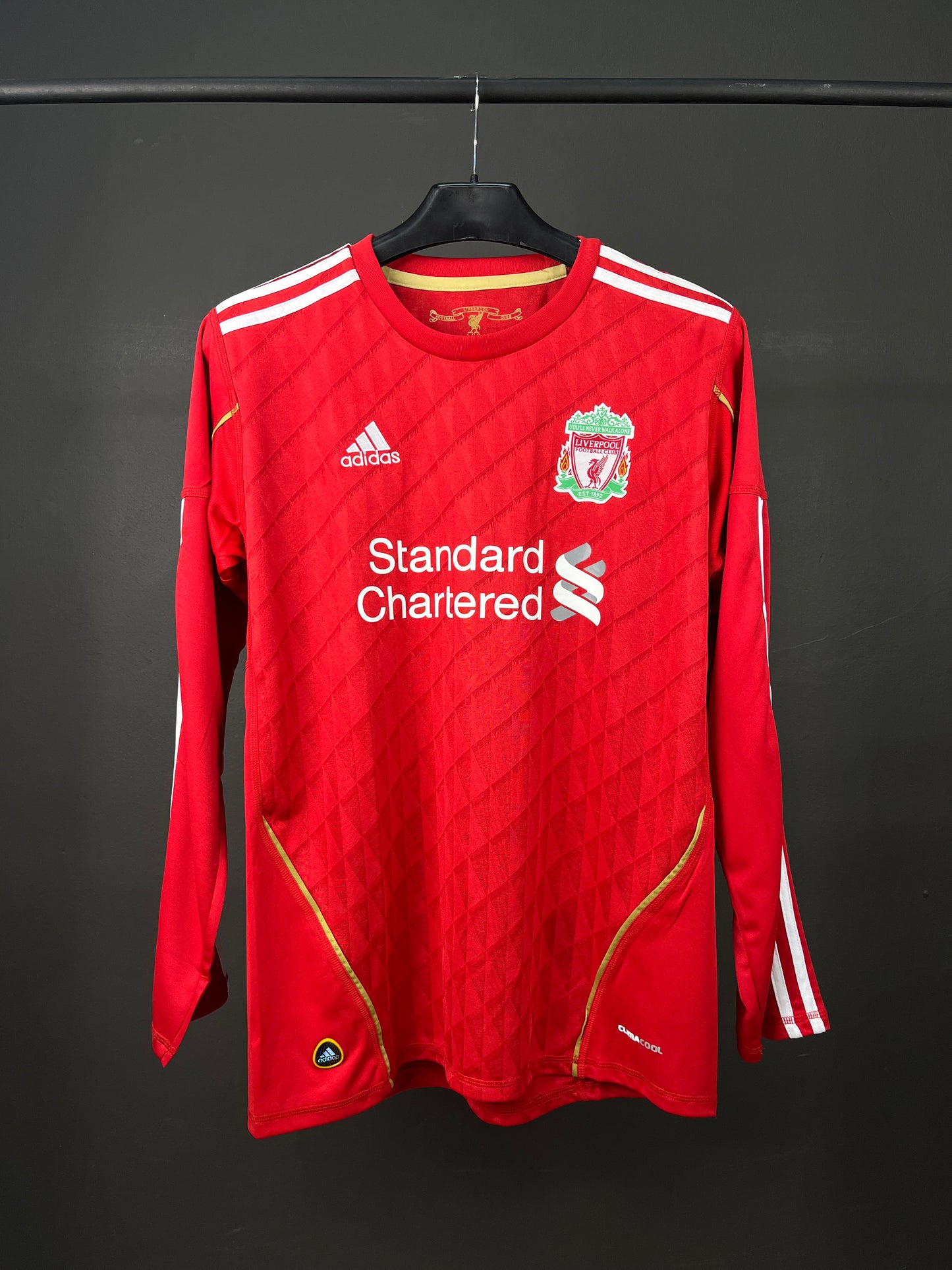 LIVERPOOL Home 2010-11 |RETRO JERSEY Long Sleeves