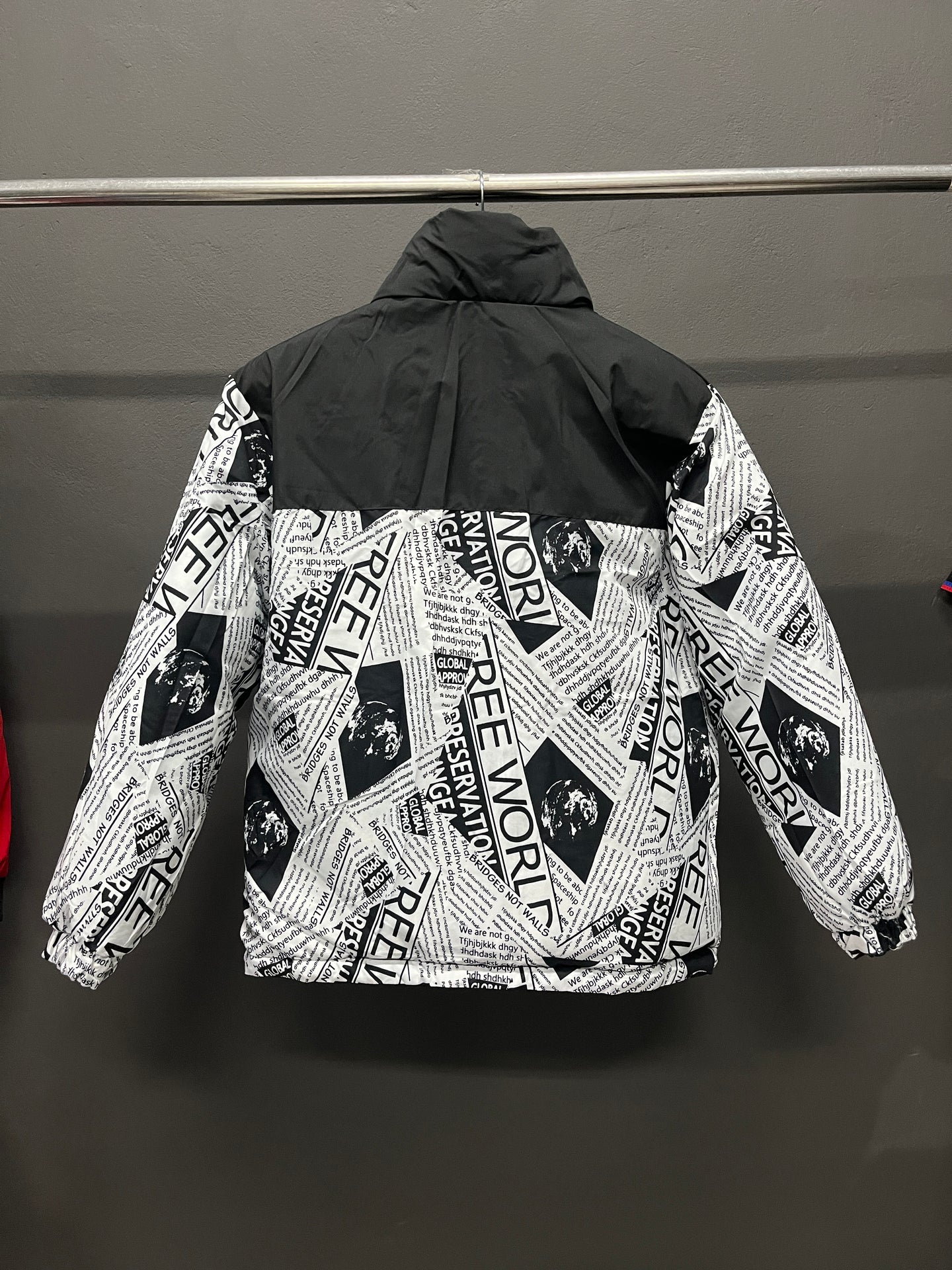Reversible White & Black Jacket
