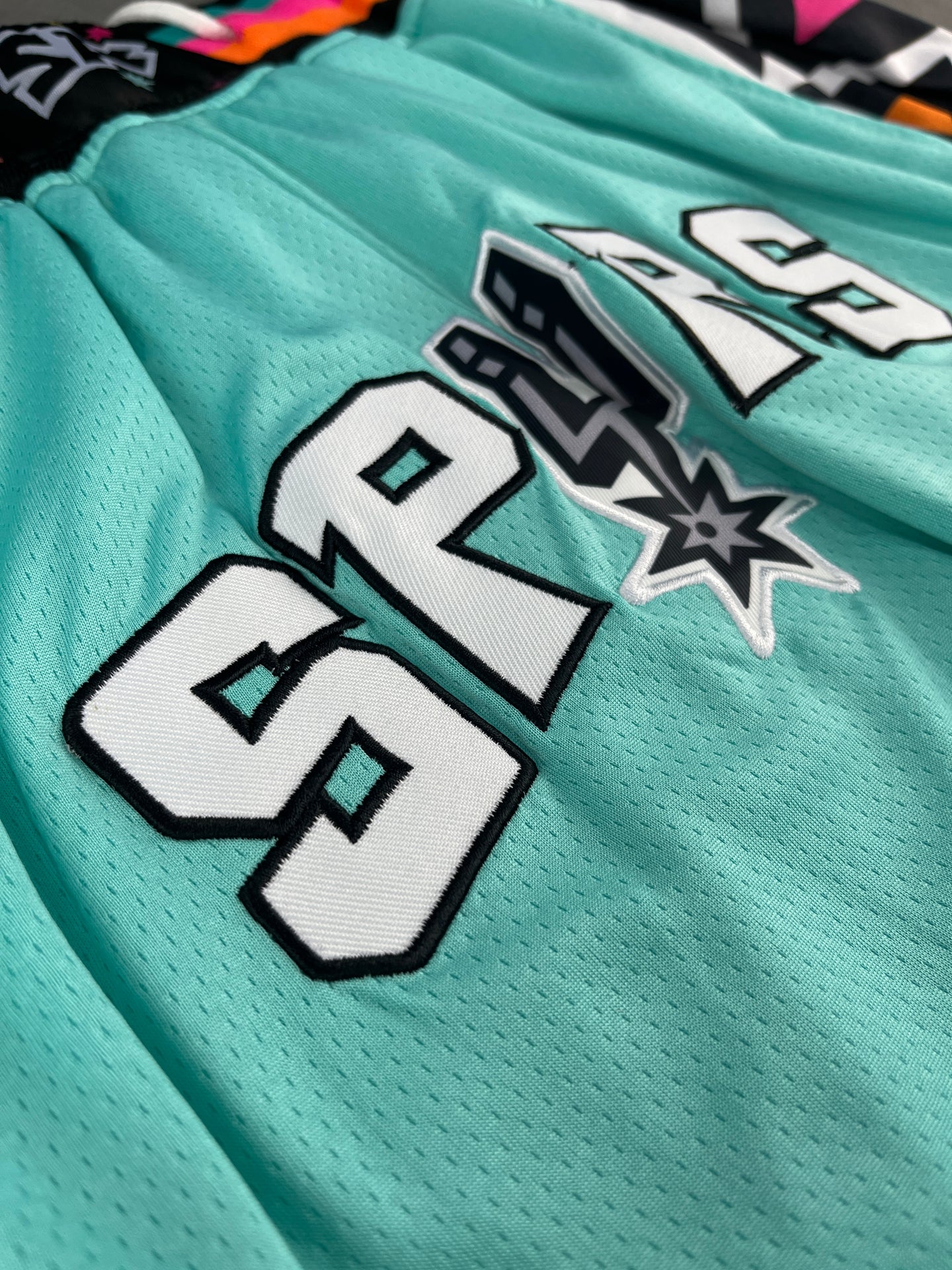 SPURS Green Shorts Full Embroidery