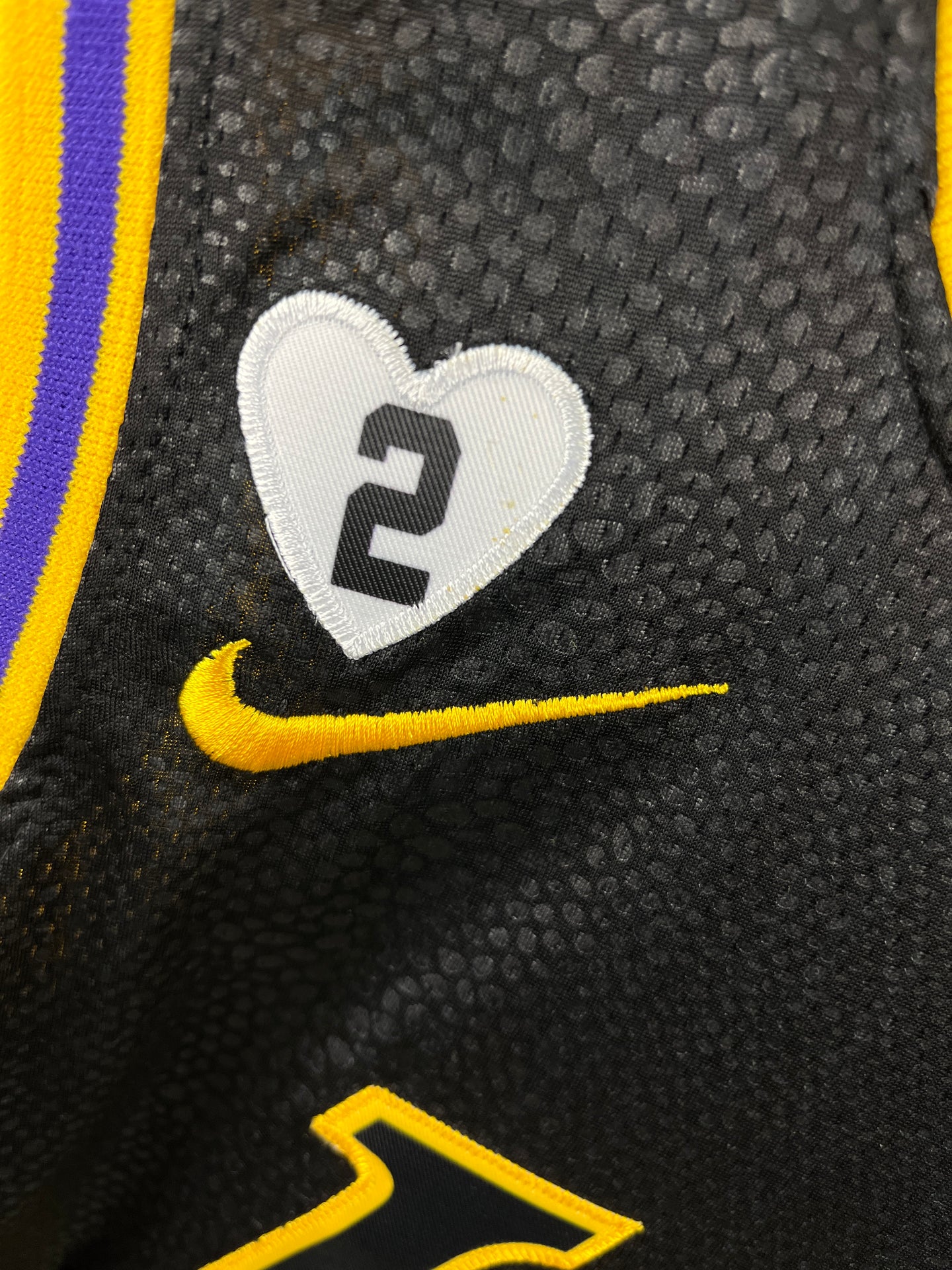 James 23 Black Mamba Lakers NBA Jersey