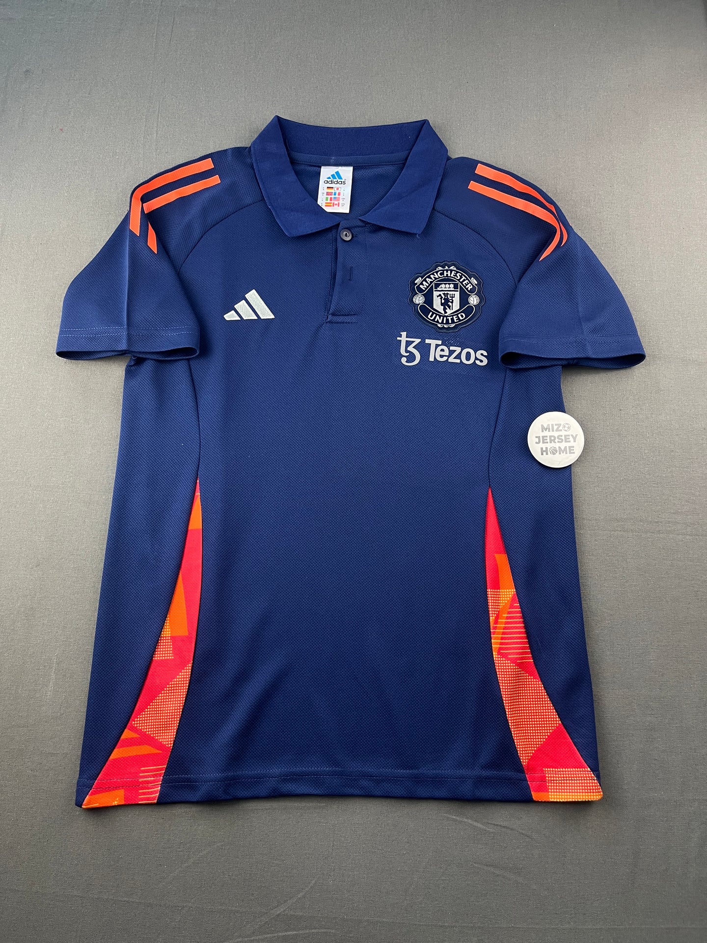 United Blue & Orange Tezos Polo