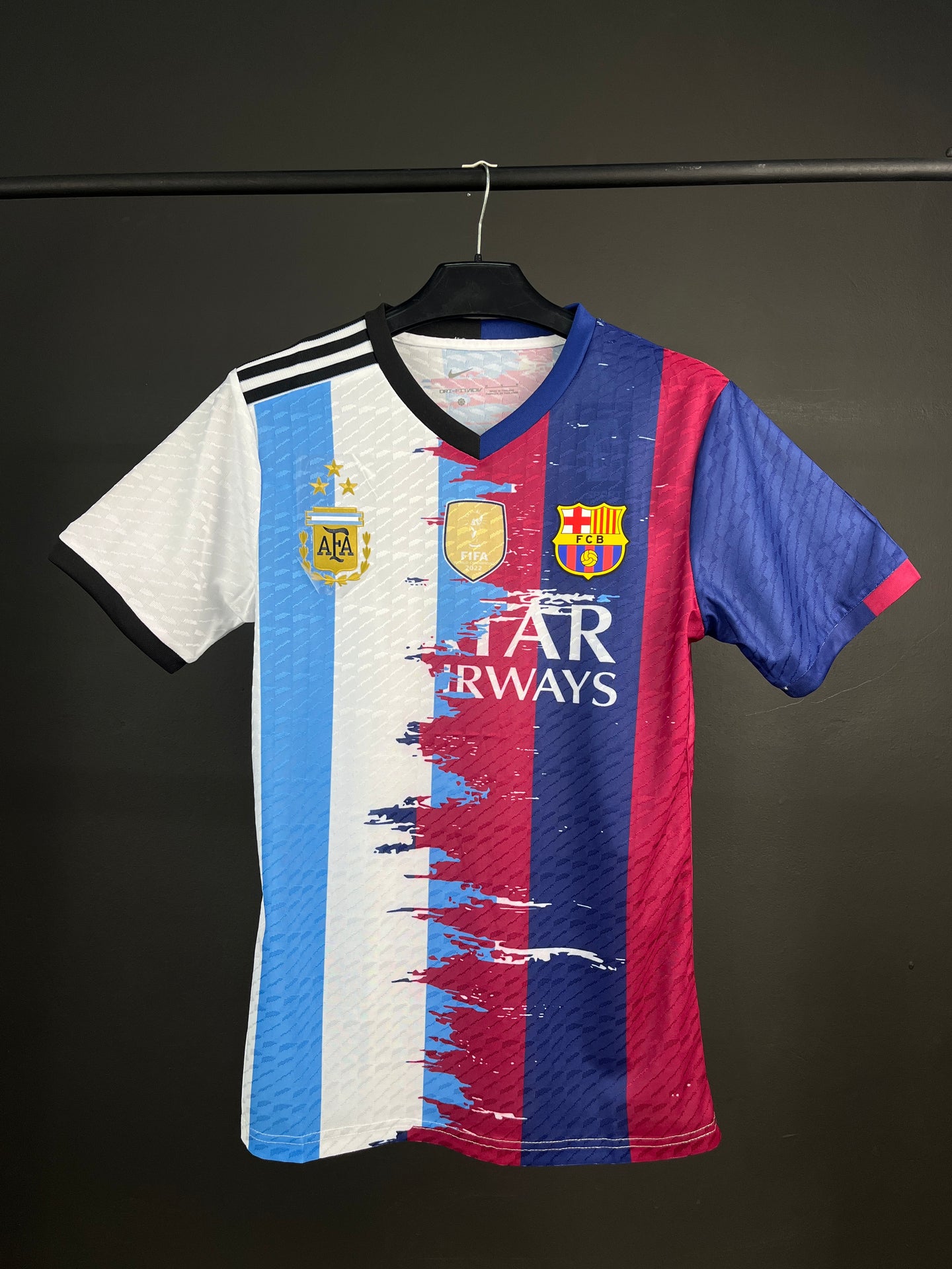 MESSI 10 - Barcelona X Argentina Jersey Player Version